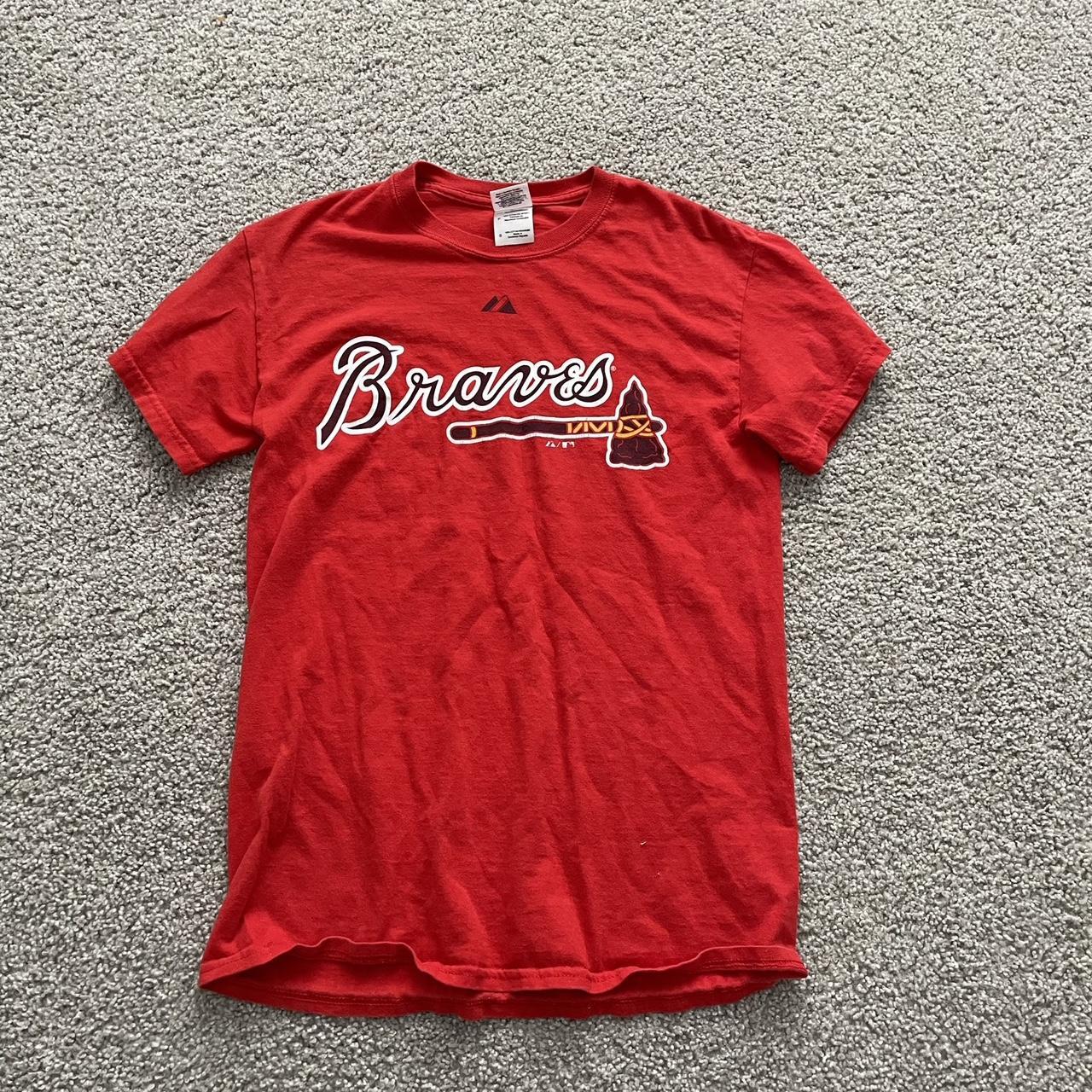 MLB Atlanta Braves T Shirt Green Men Medium. Size: - Depop