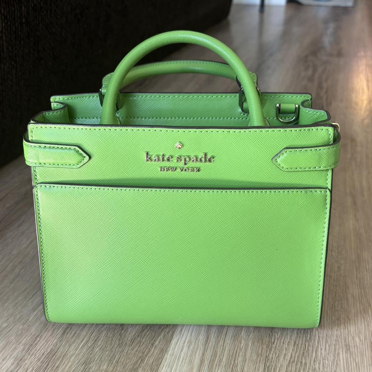green kate spade purse/ bag great condition
