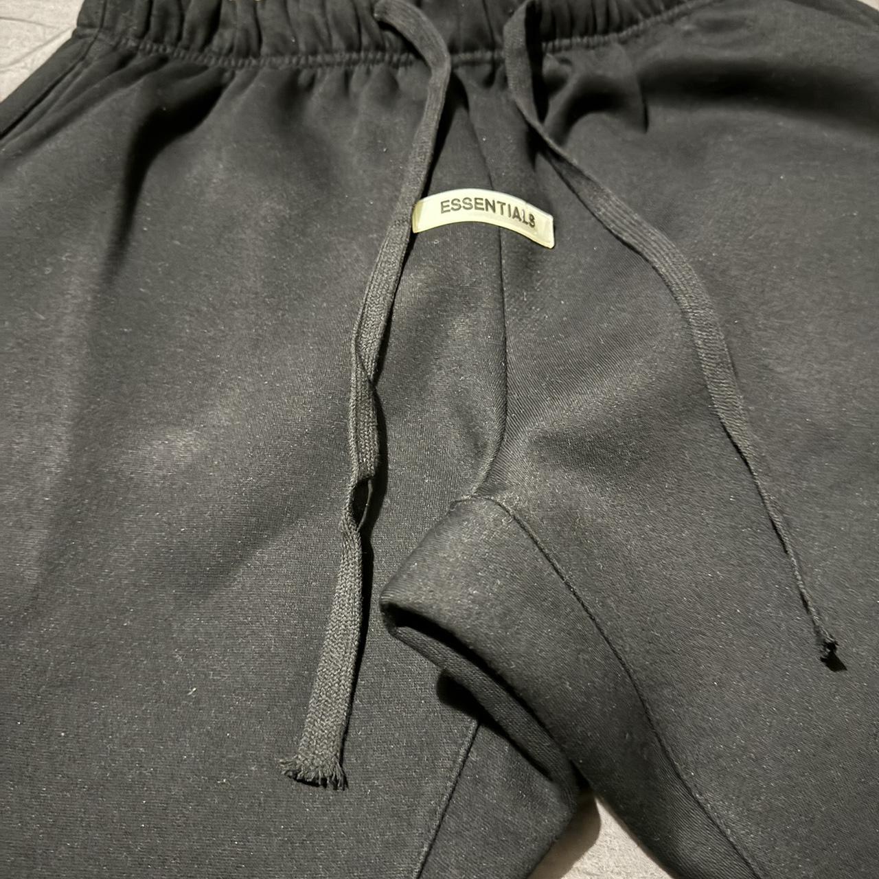 Essentials Black essentials tracksuit Size M hoodie... - Depop