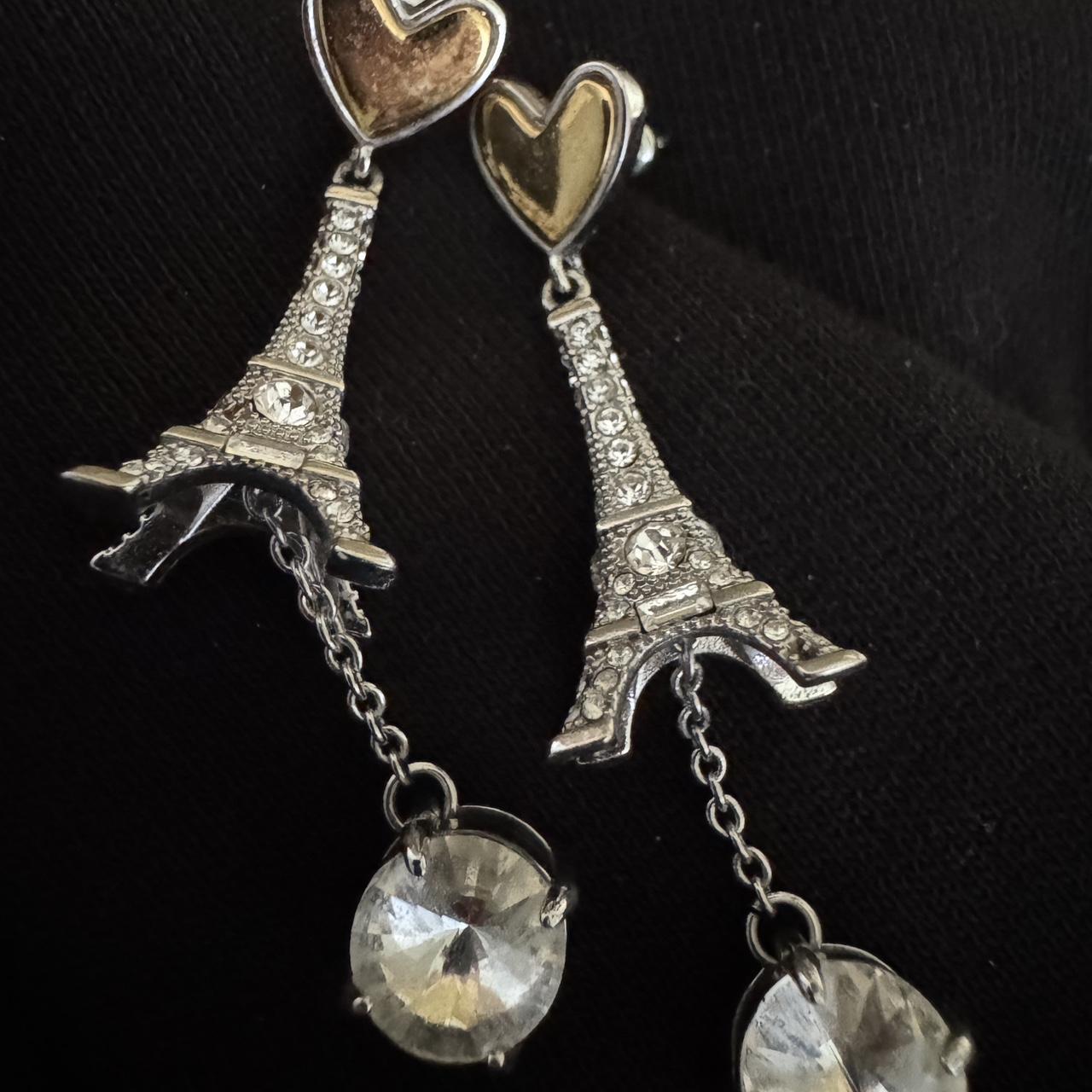 Miu Miu Women's Earrings - Silver – MIU MIU White… - image 1