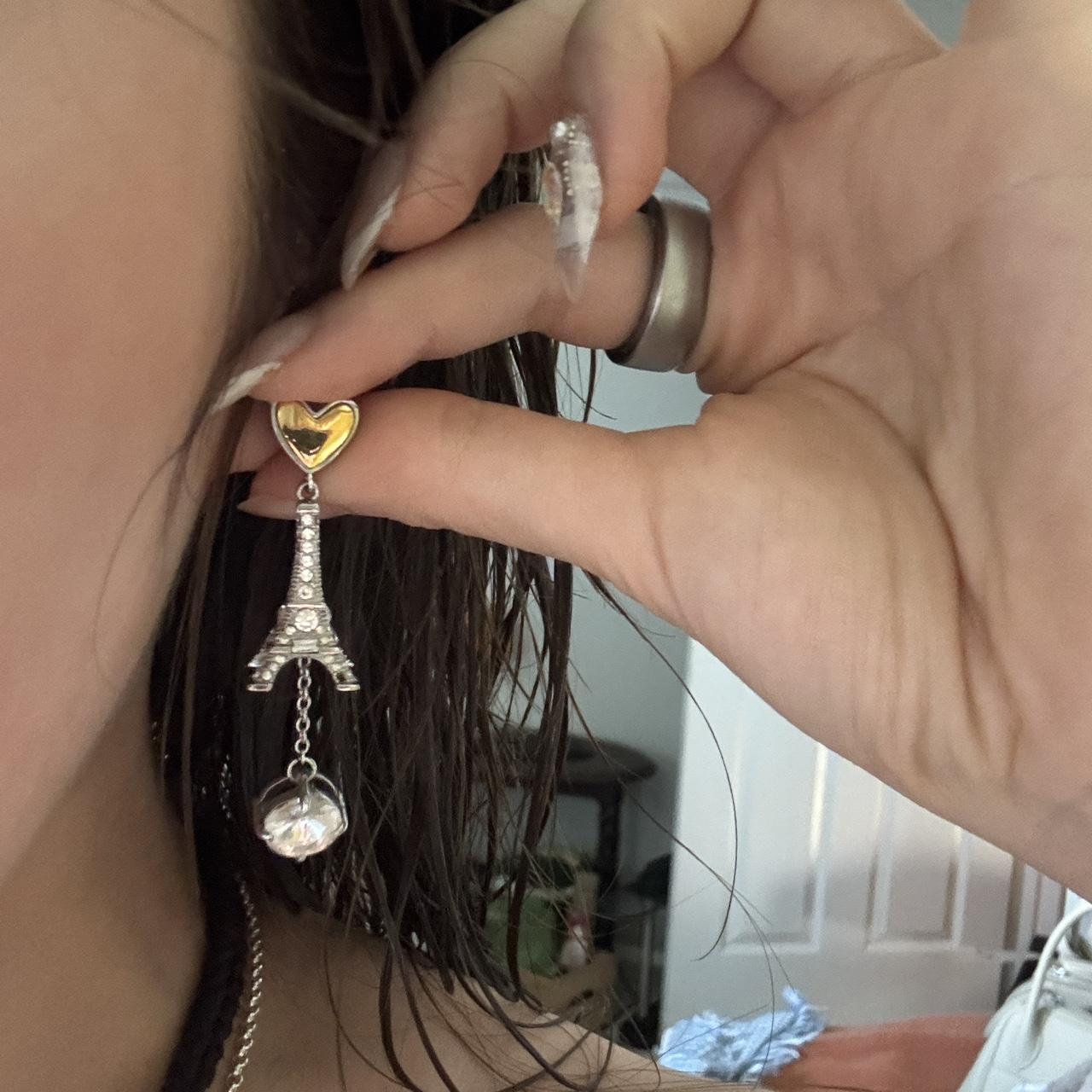 Miu Miu Women's Earrings - Silver – MIU MIU White… - image 6