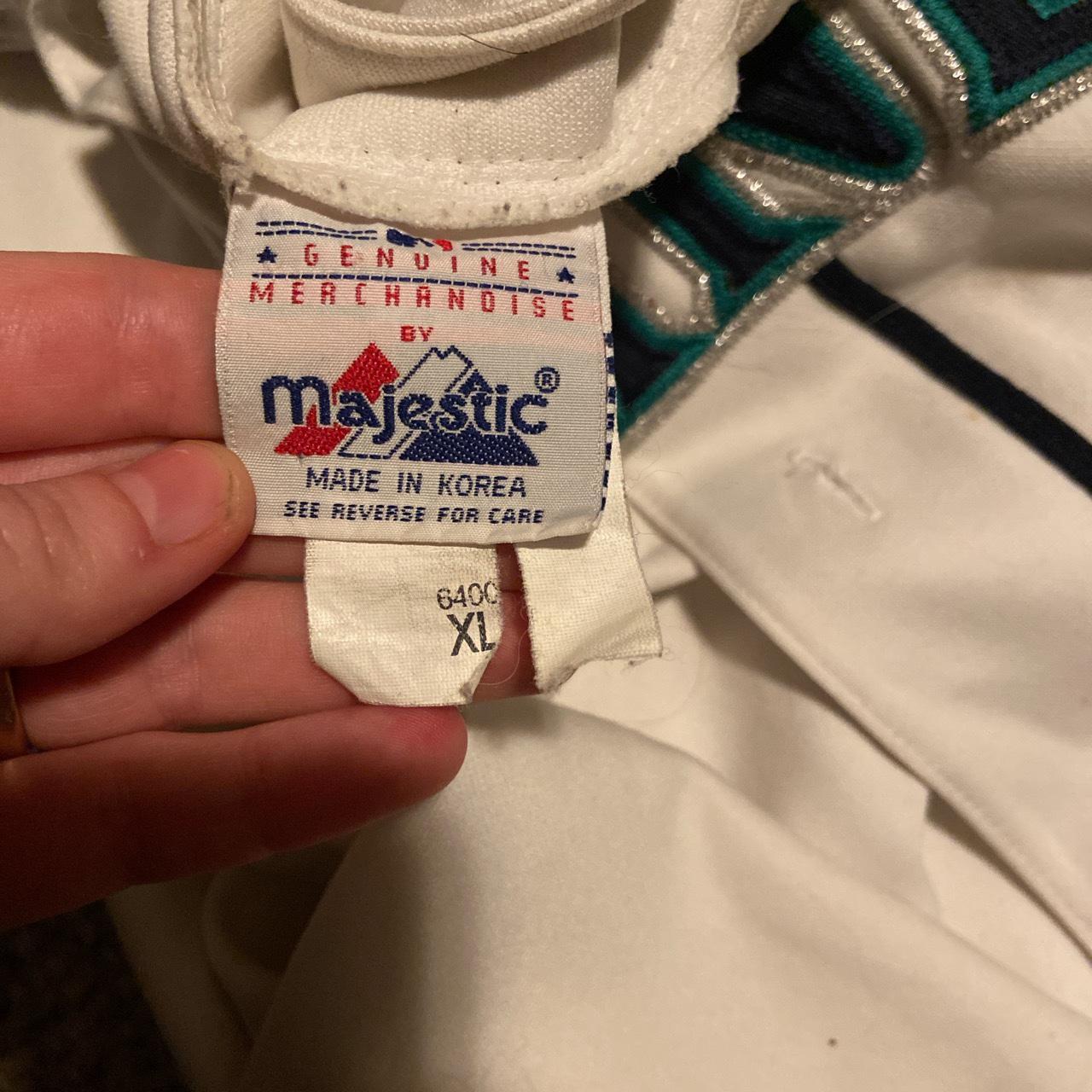 Vintage Majestic Seattle Mariners Stitched Blank - Depop