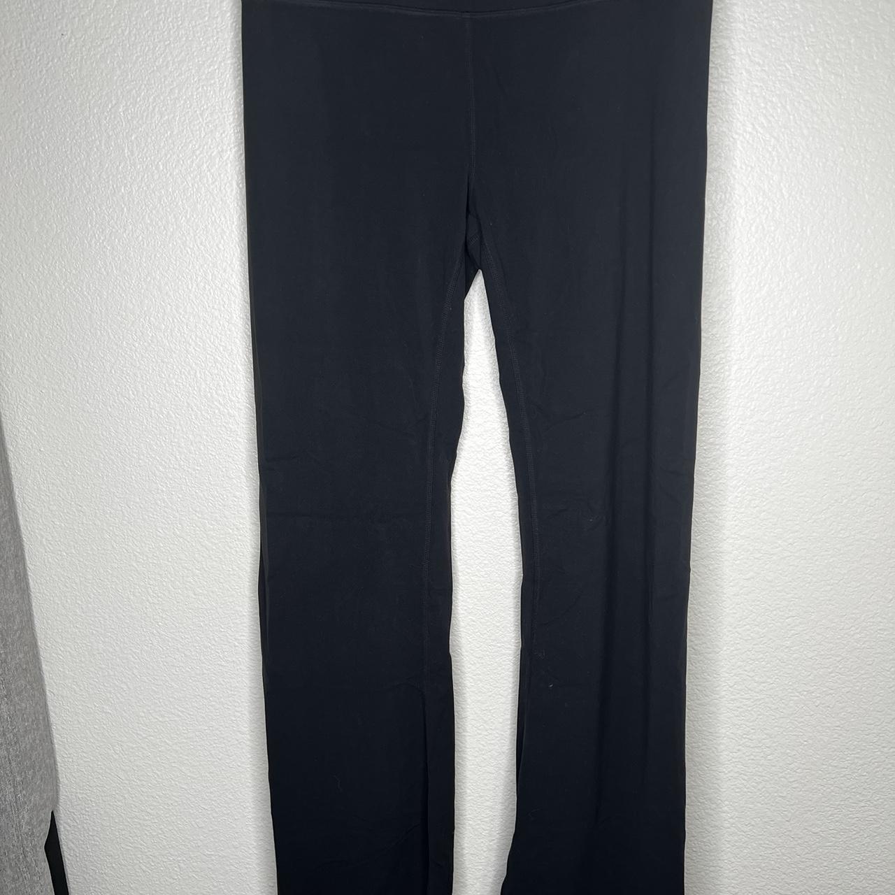 Athleta Barre Skinny Flare Pant in black style... Depop