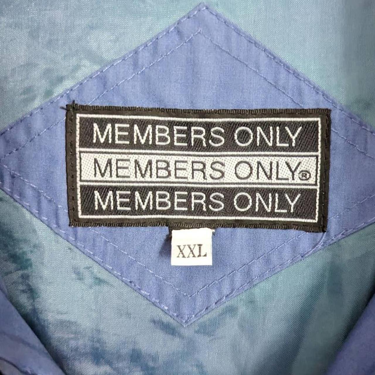 Members Only Men's Blue Jacket (4)