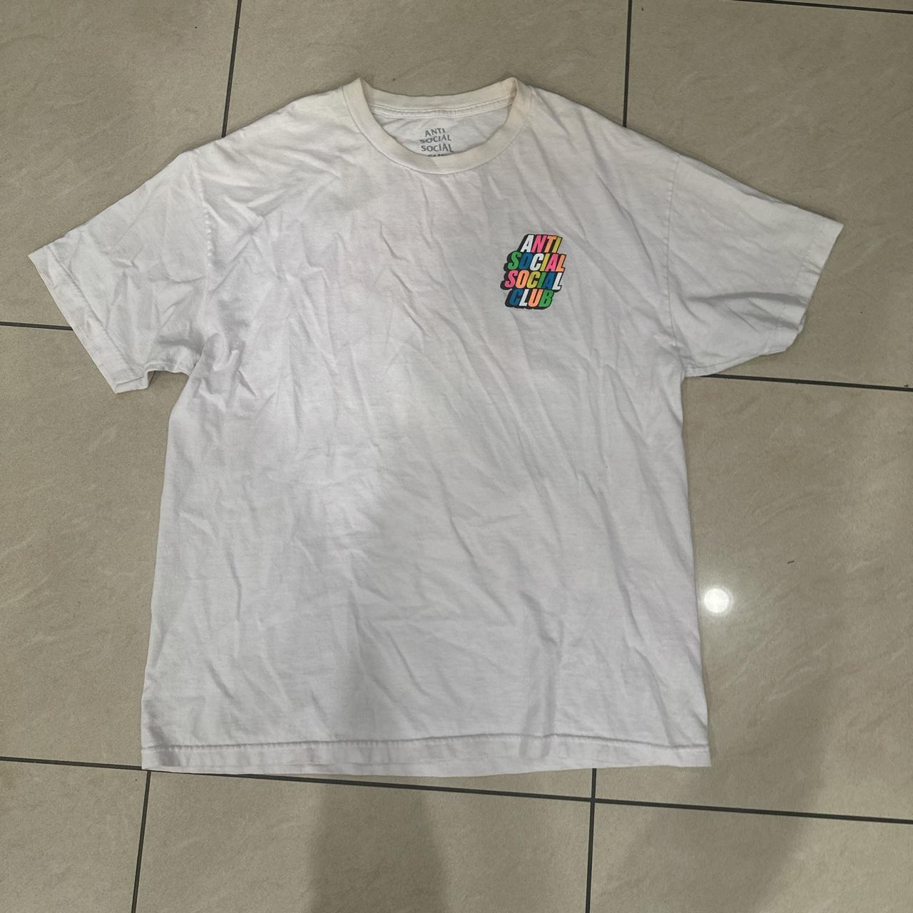 Anti Social Social Club Men's Pink T-shirt