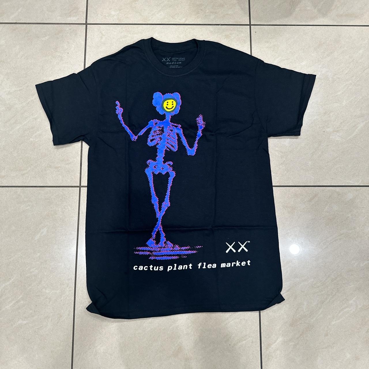 Kaws x CPFM t shirt Black color way Size... - Depop