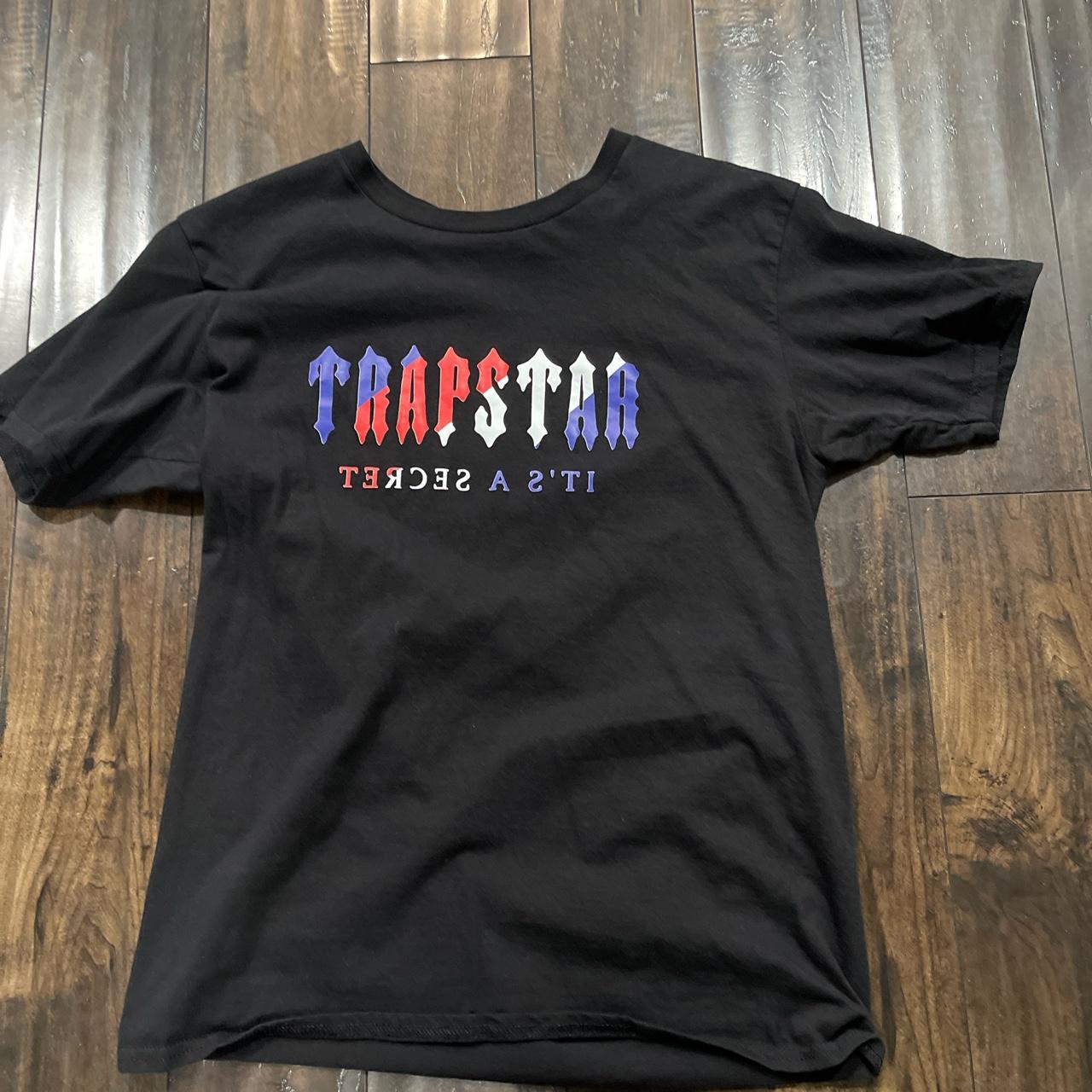 black trapstar t shirt size Medium, #trapstar #black
