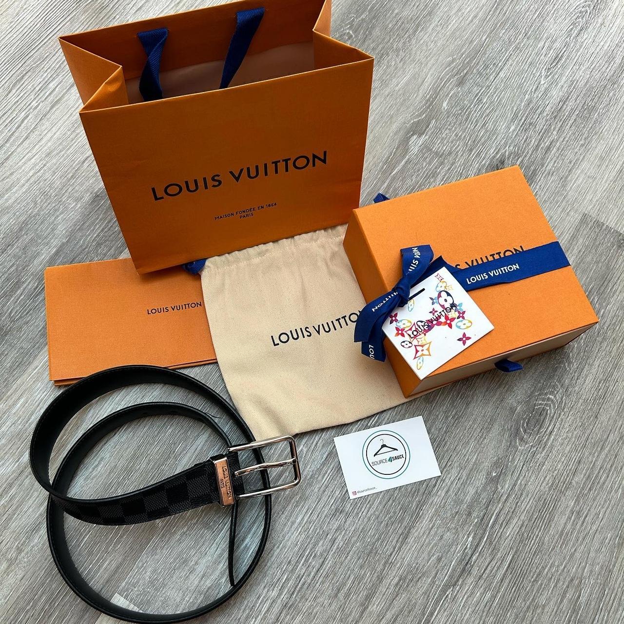 Louis Vuitton Initiales Belt authentic good - Depop