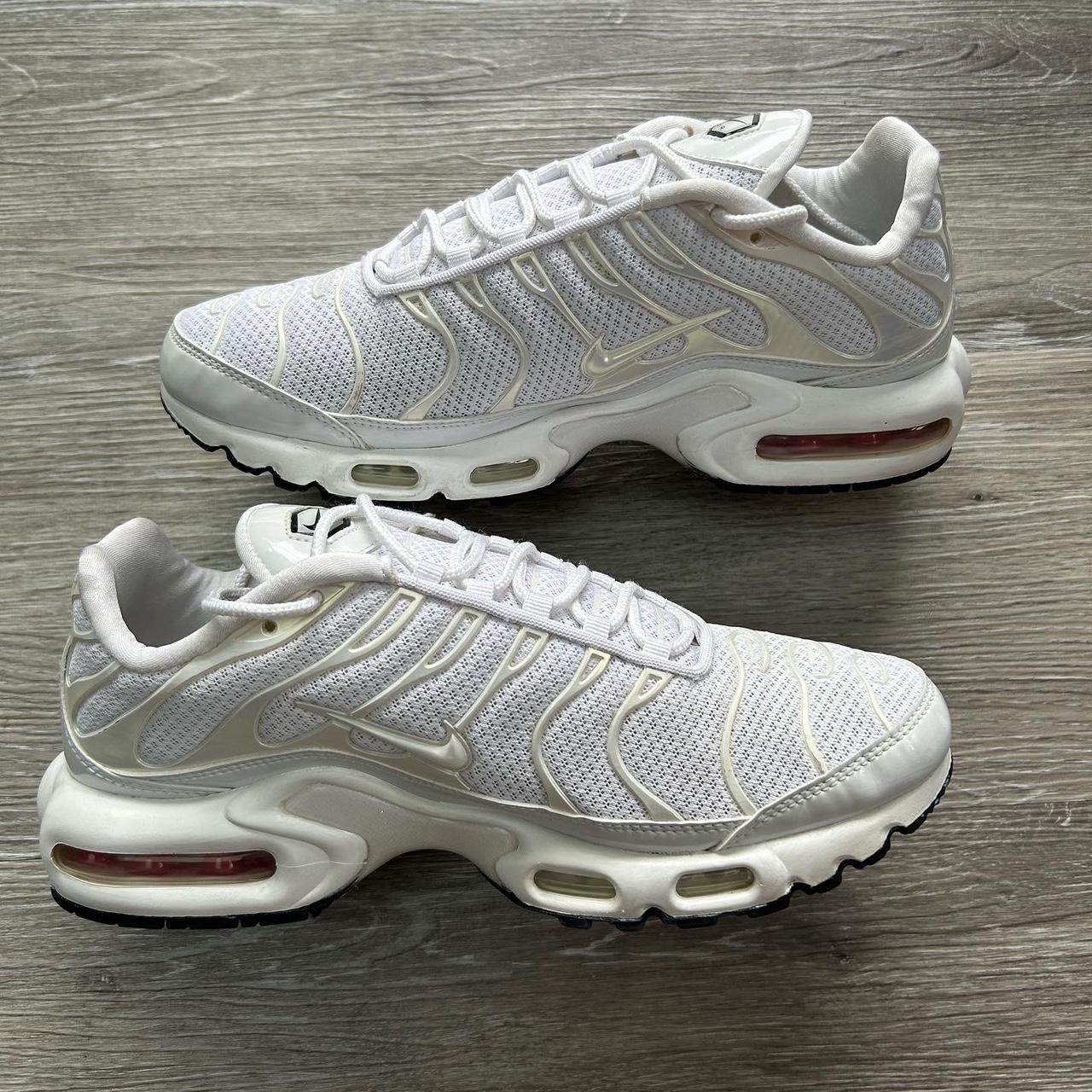 Nike air max TN ice white size 8 Excellent condition - Depop