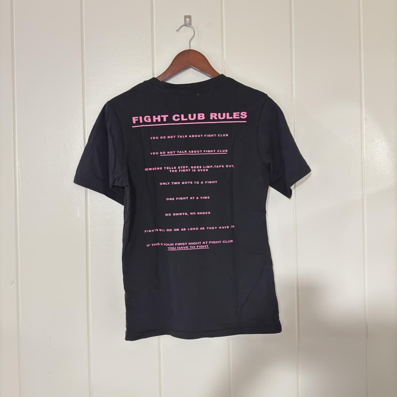 Fight Club Movie Tee. Flaws as shown. Hole on the | Depop Fight Club Movie Tee. Flaws as shown. Hole on the | Depop