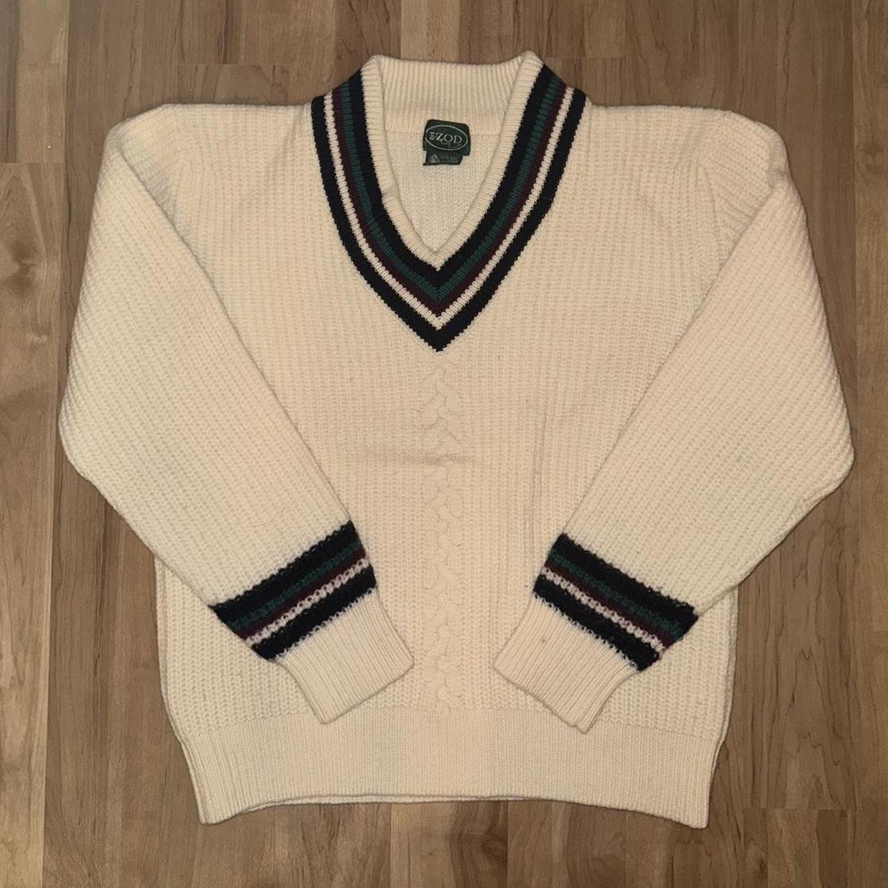 Vintage Izod Tennis Sweater Men s size Large