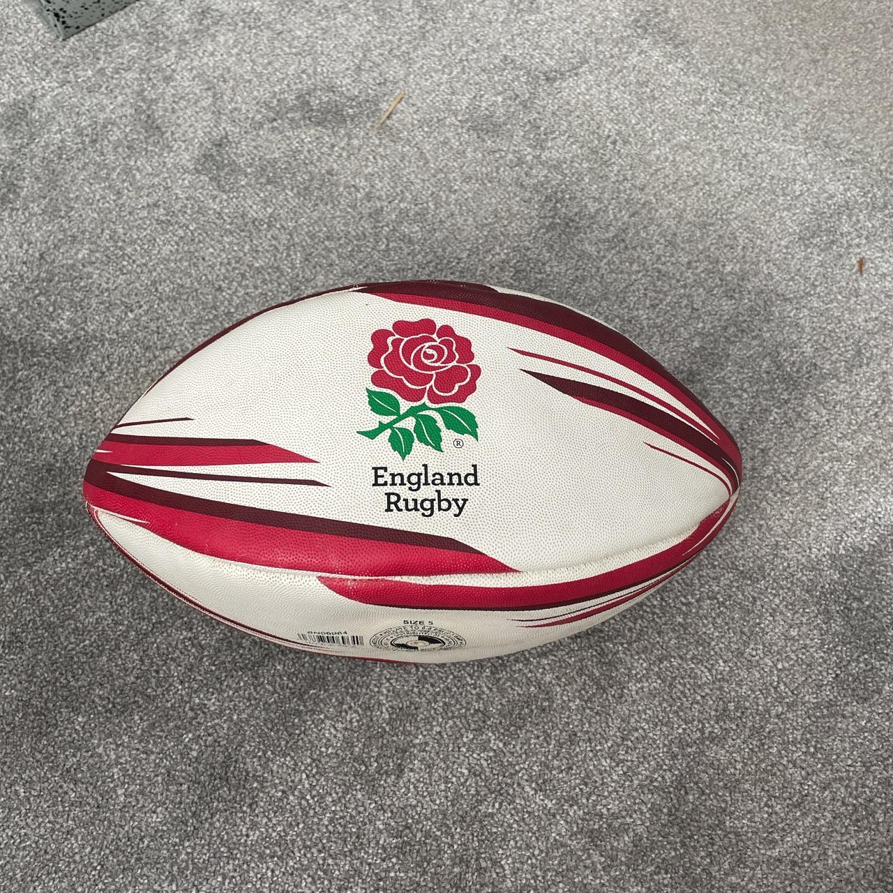 Official England rugby ball Size 5 never used open... Depop