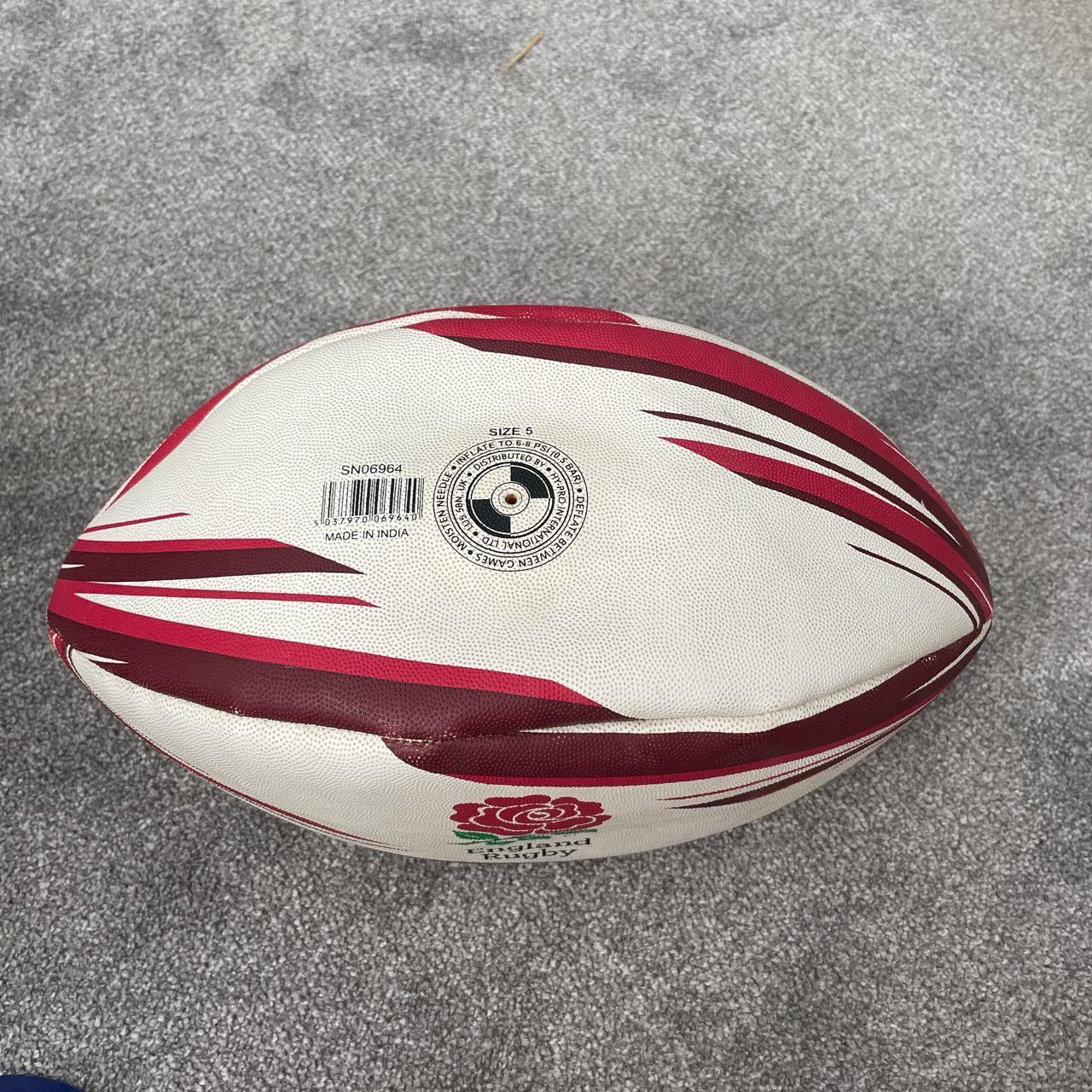 Official England rugby ball Size 5 never used open... Depop