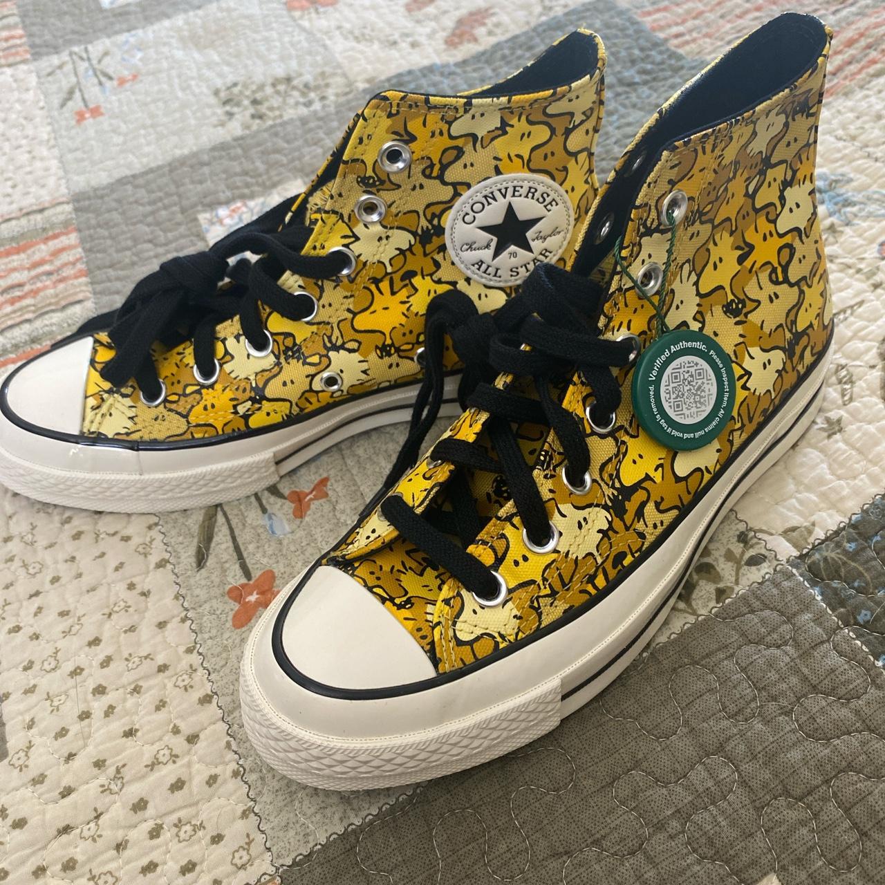 Converse peanuts collab shoes never worn with box,... - Depop