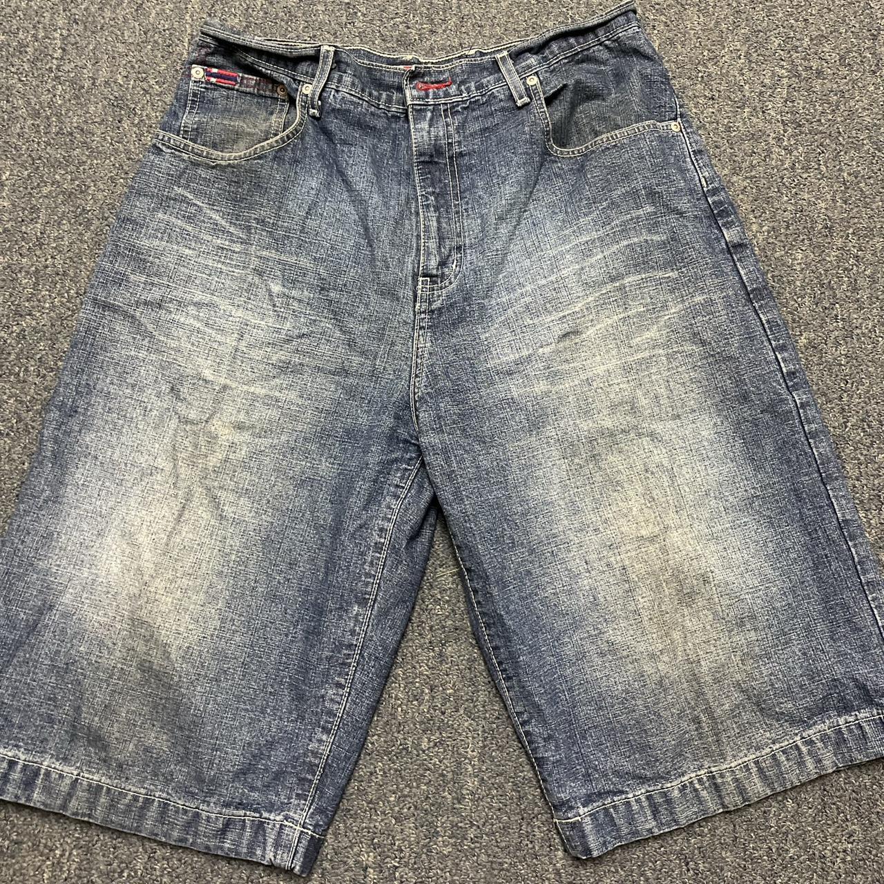 Bugle boy Y2k Jean Shorts Size 34 inseam Good... Depop