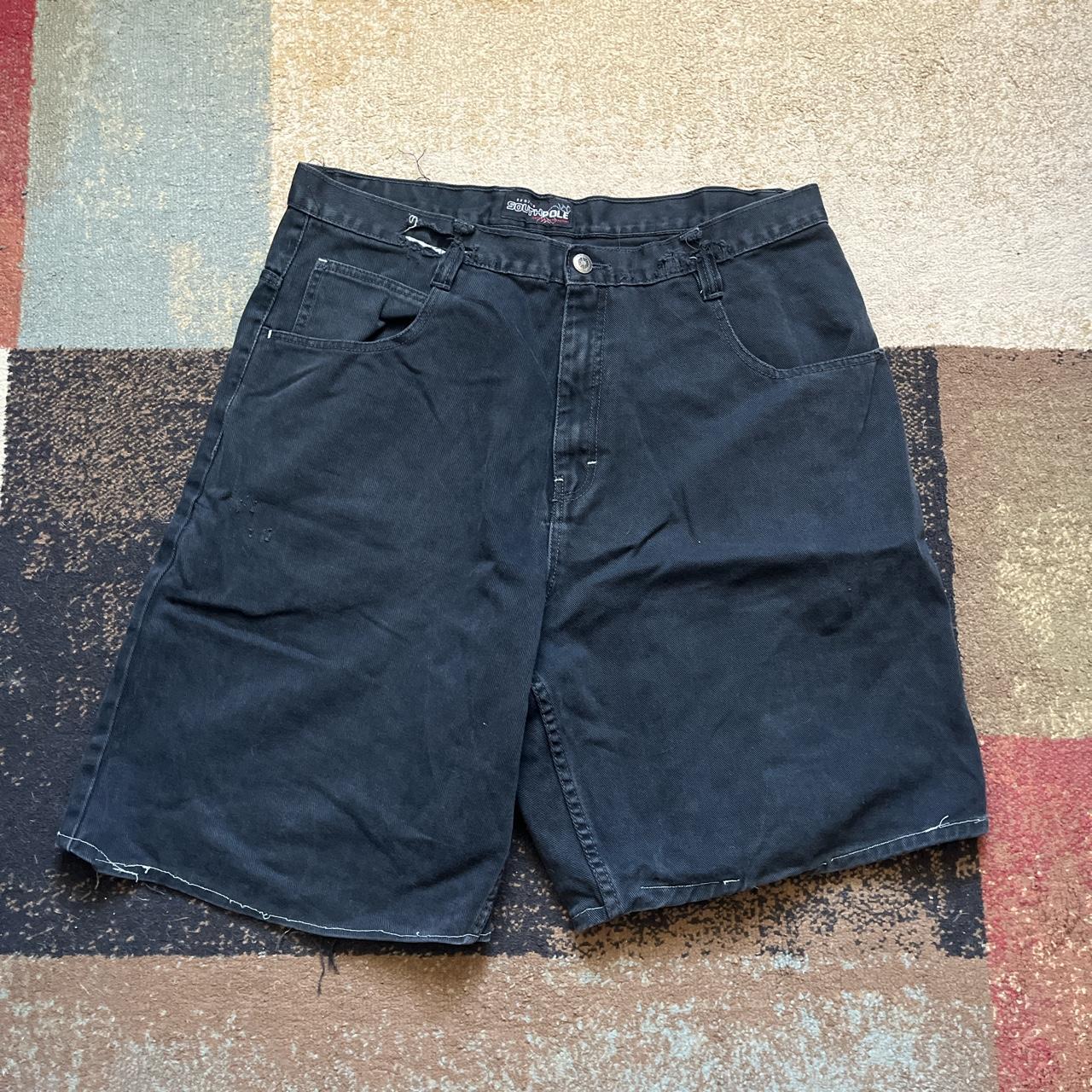 Southpole Men's Black Shorts | Depop