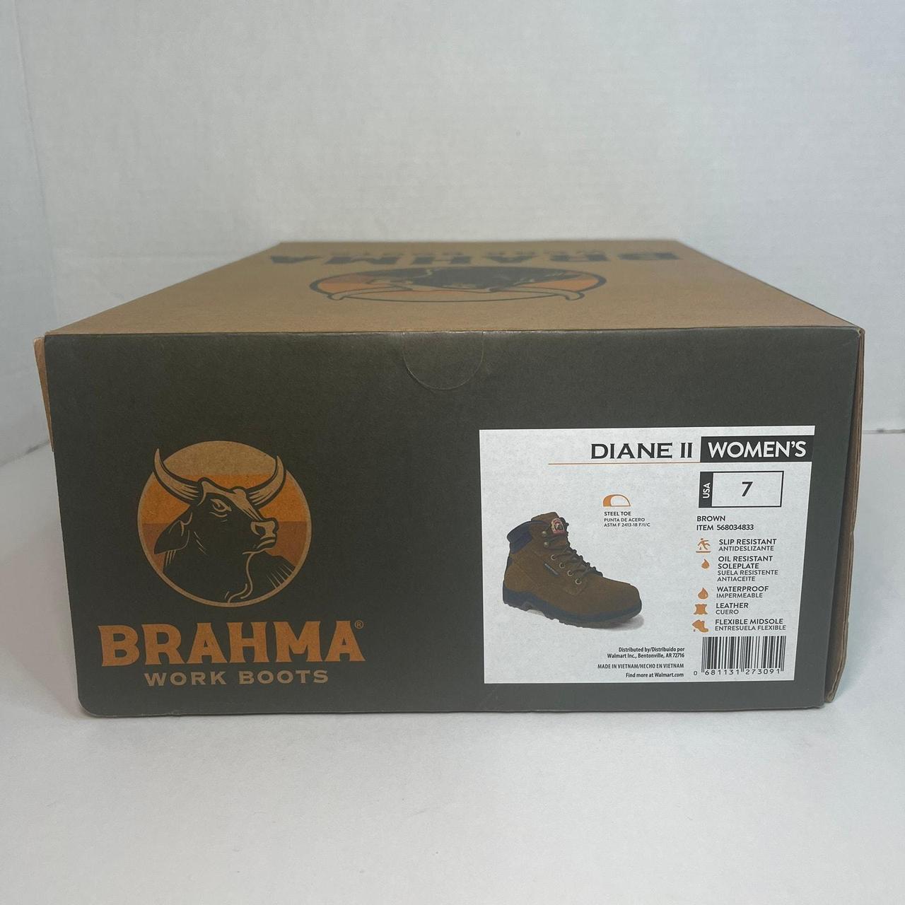 Brahma Women s Diane II Steel Toe Waterproof Slip. Depop