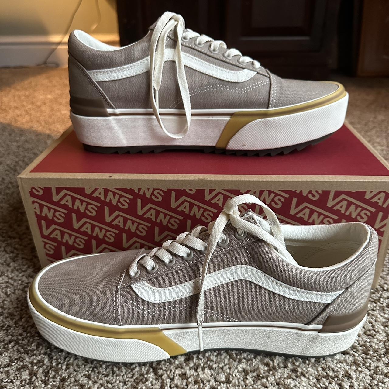 Brand new Vans old skool men's platforms! Only Depop