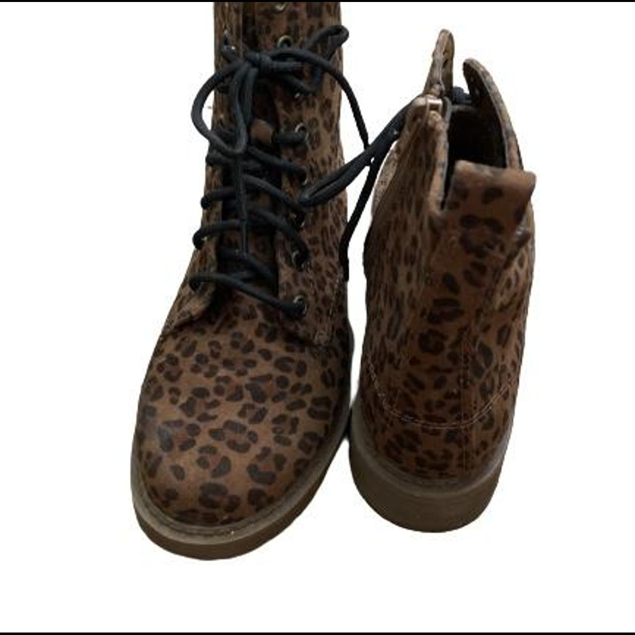 Time and tru hot sale cheetah booties