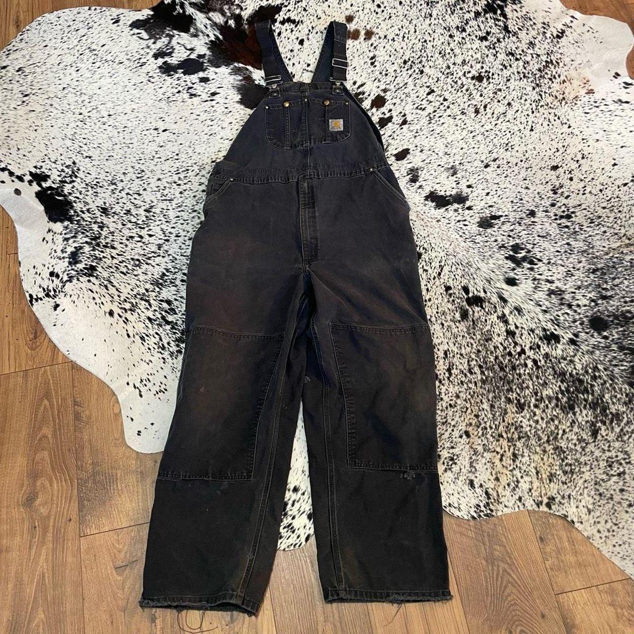 Men’s carhartt overalls coveralls workwear no size... Depop