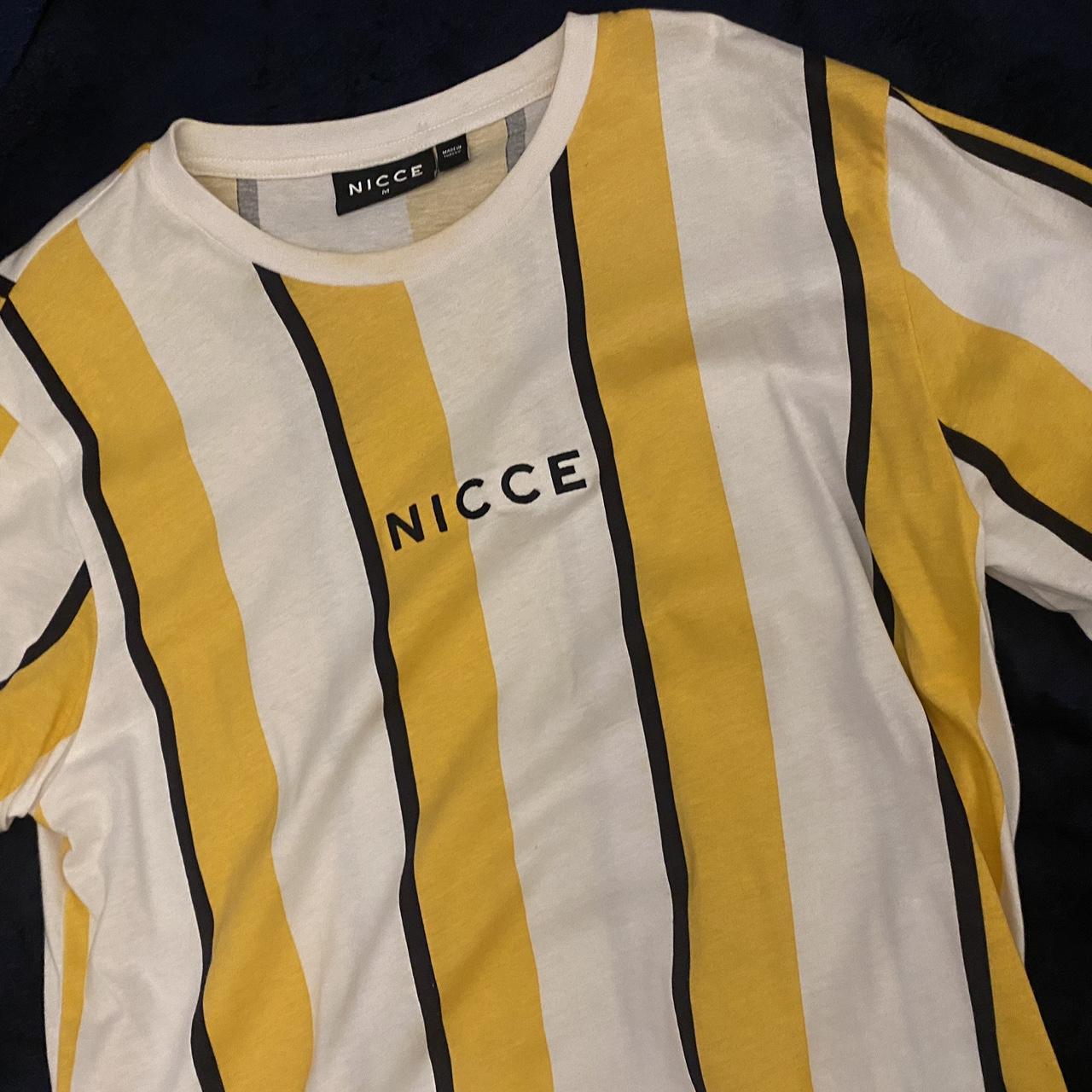 nicce yellow t shirt