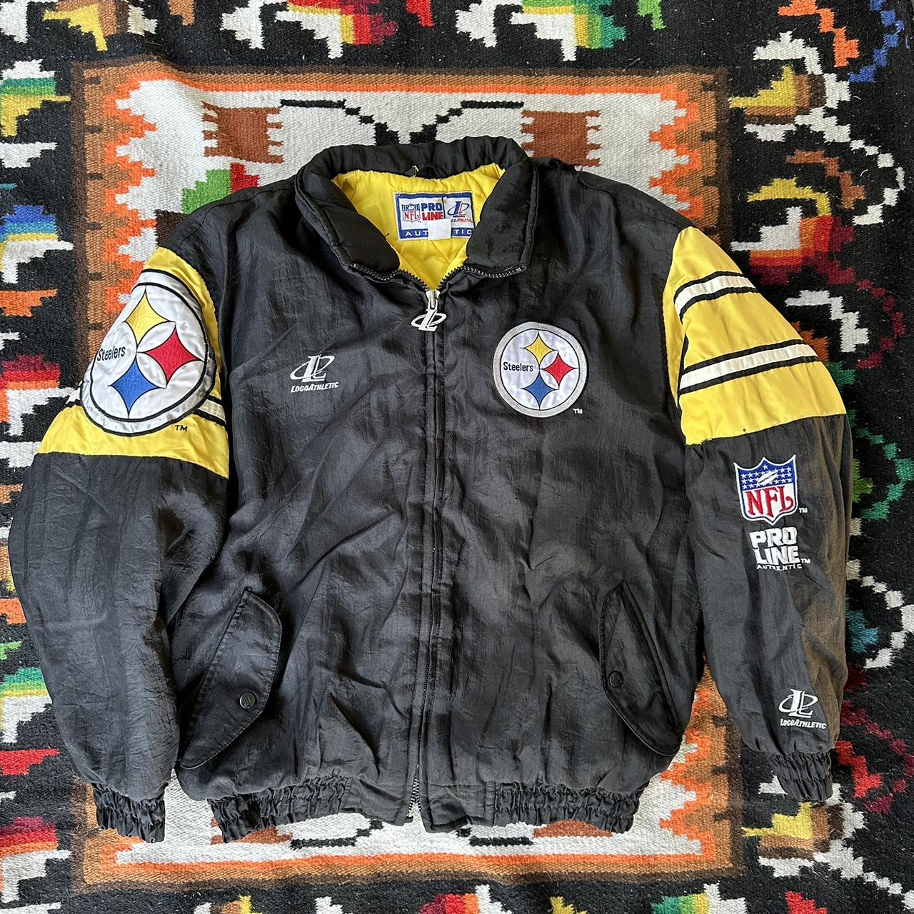 90s Pittsburgh Steelers Pro Line Jacket - Men's Large
