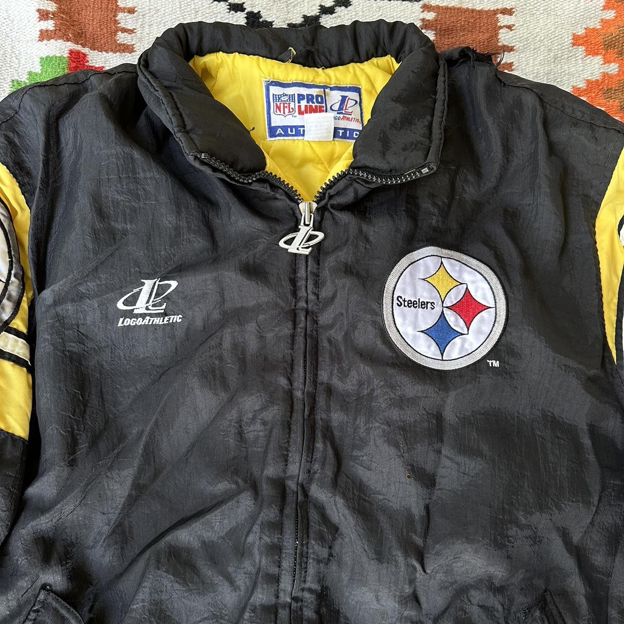 90s Pittsburgh Steelers Pro Line Jacket - Men's Large