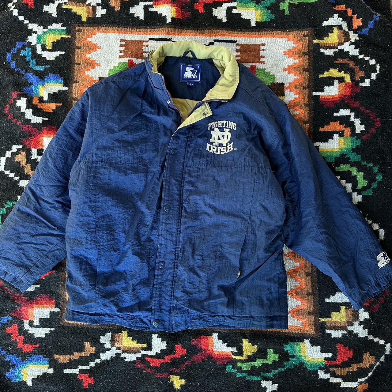 Vintage 90's Dallas Cowboys Starter Hooded Puffer - Depop