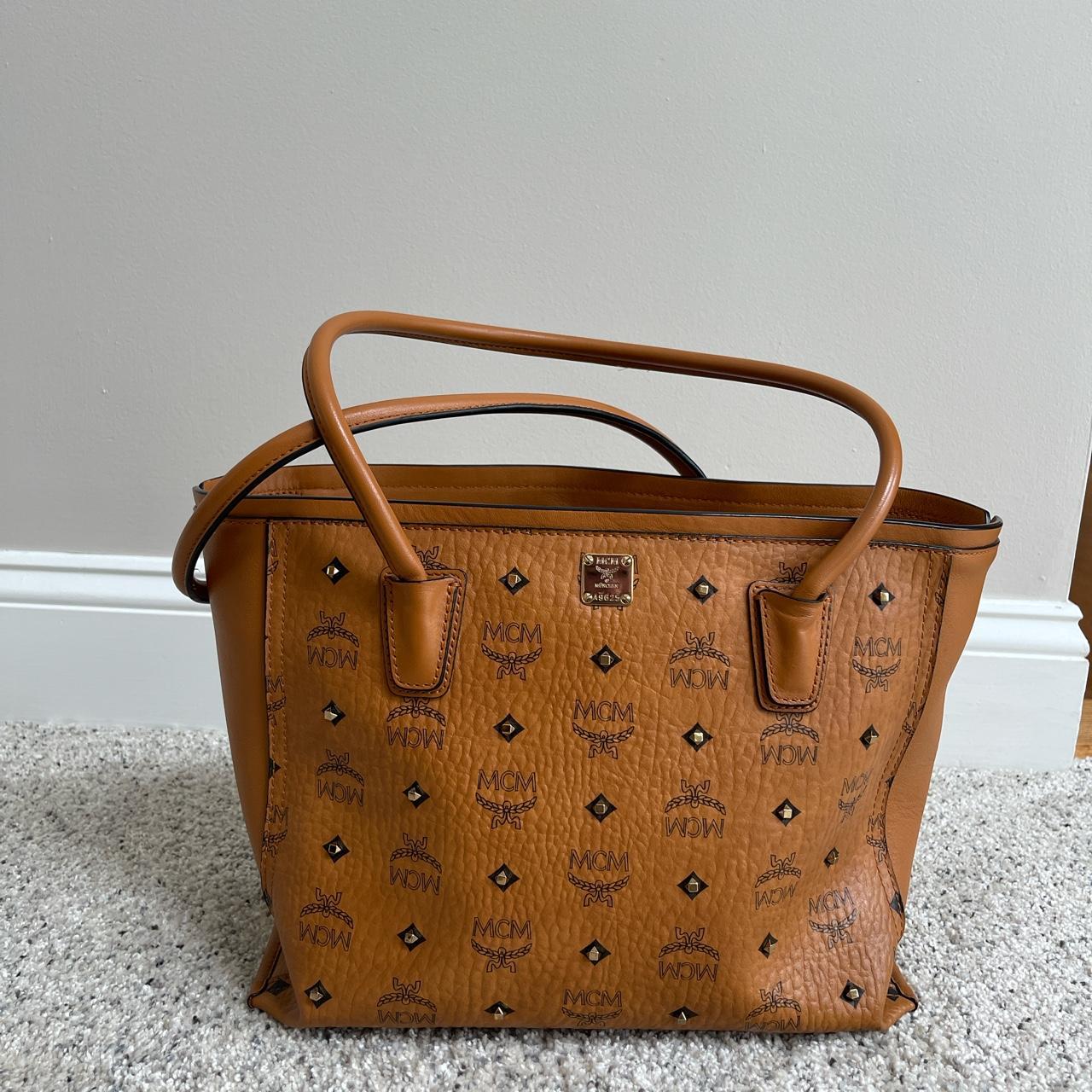 Mcm Zipper Tote