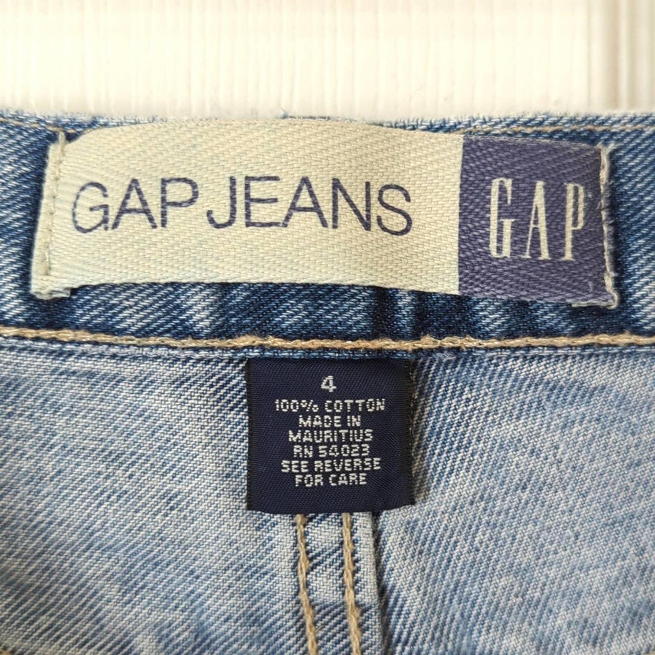 Gap 2000 Y2K Vintage Classic Medium Wash Mid Rise... - Depop