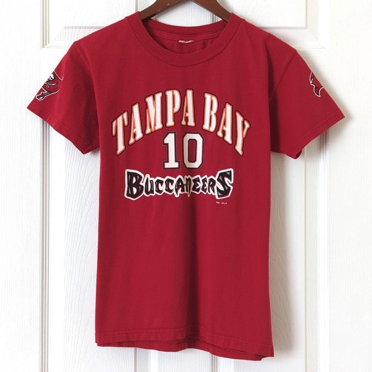 Vintage Tampa Bay Buccaneers Shaun King 10 Jersey Logo 