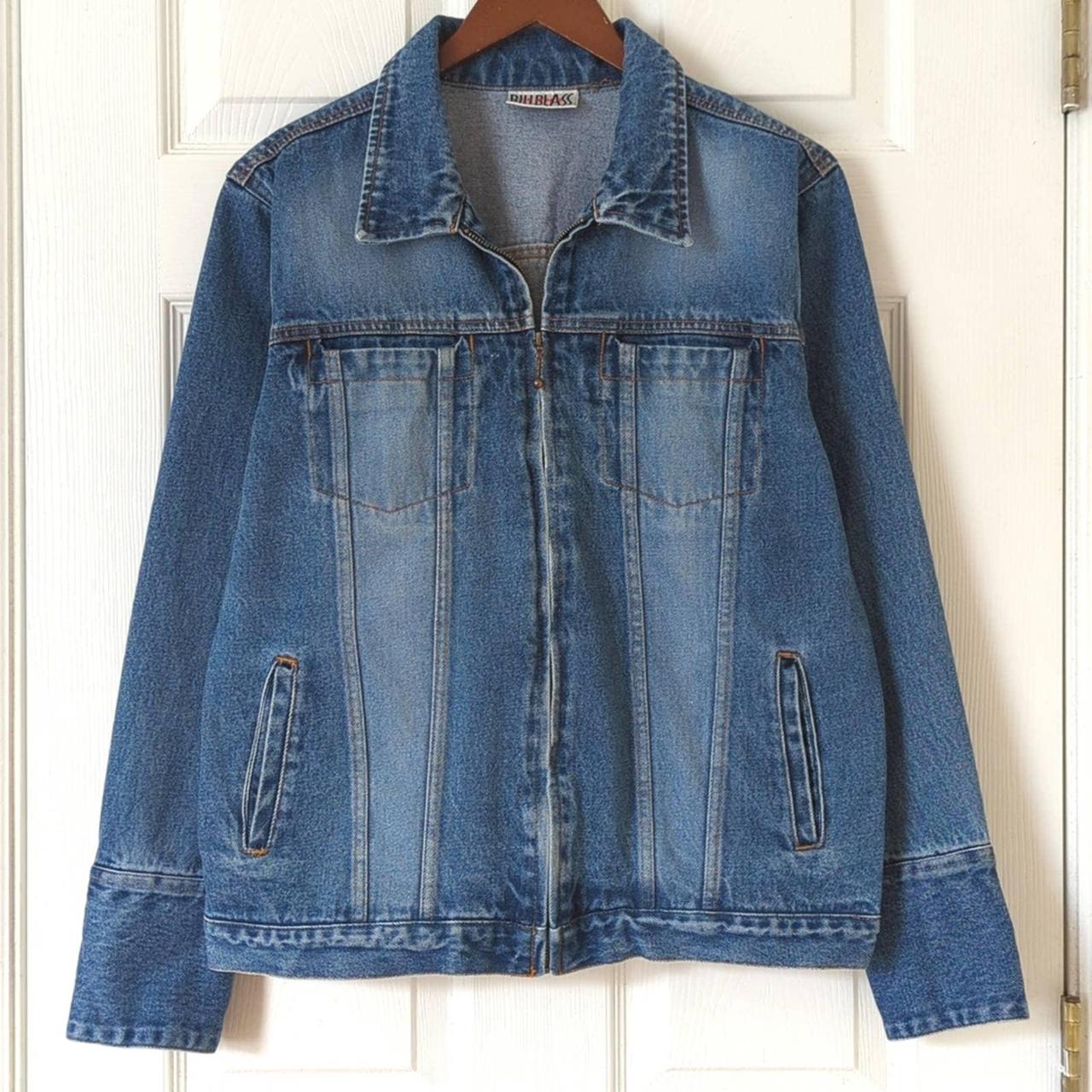 Bill blass clearance denim jacket