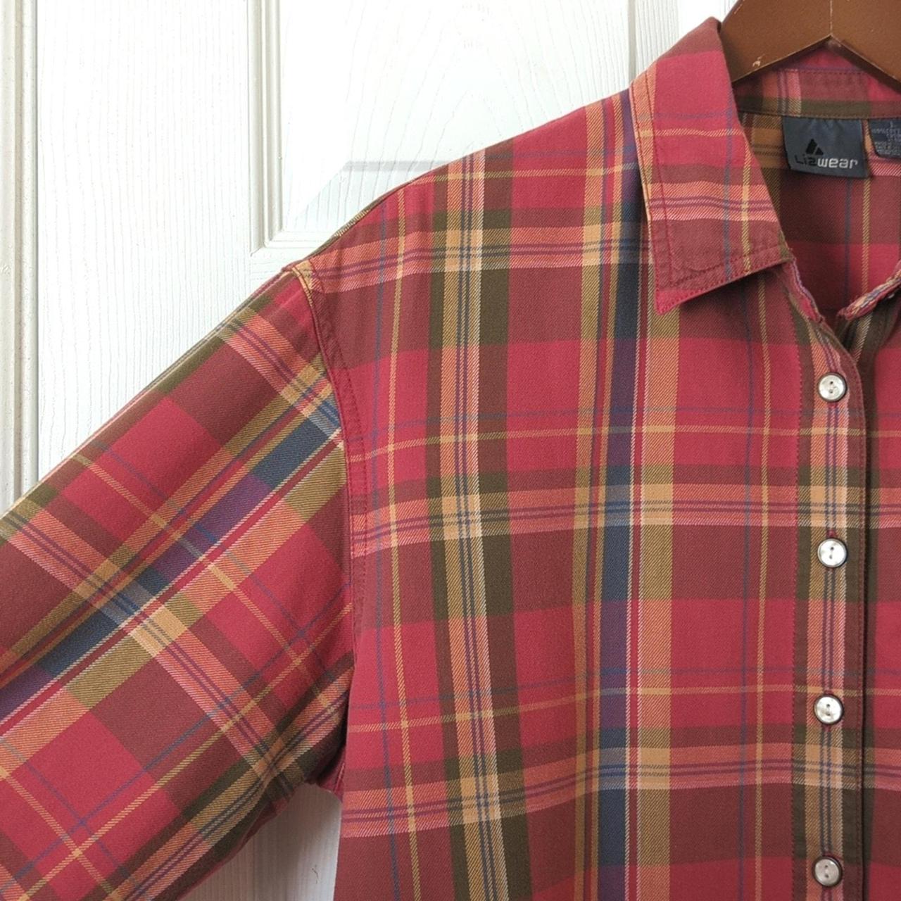 LIZ claiborne vintage shirt ヴィンテージ 綿 シャツ il_fullxfull.5263745834_ef99.jpg