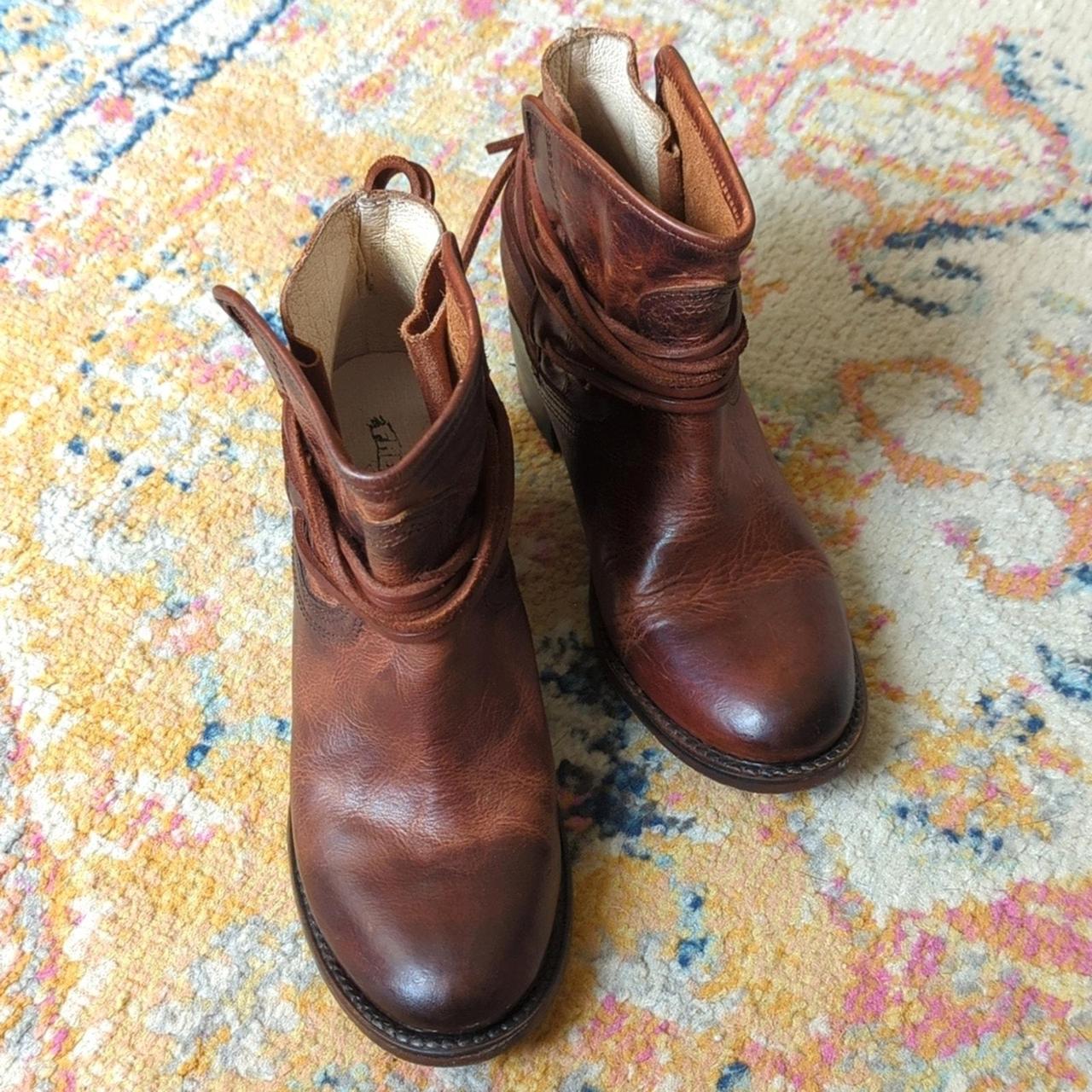 FREEBIRD BROWN Womens CASEY online ANKLE BOOTS Sz 7