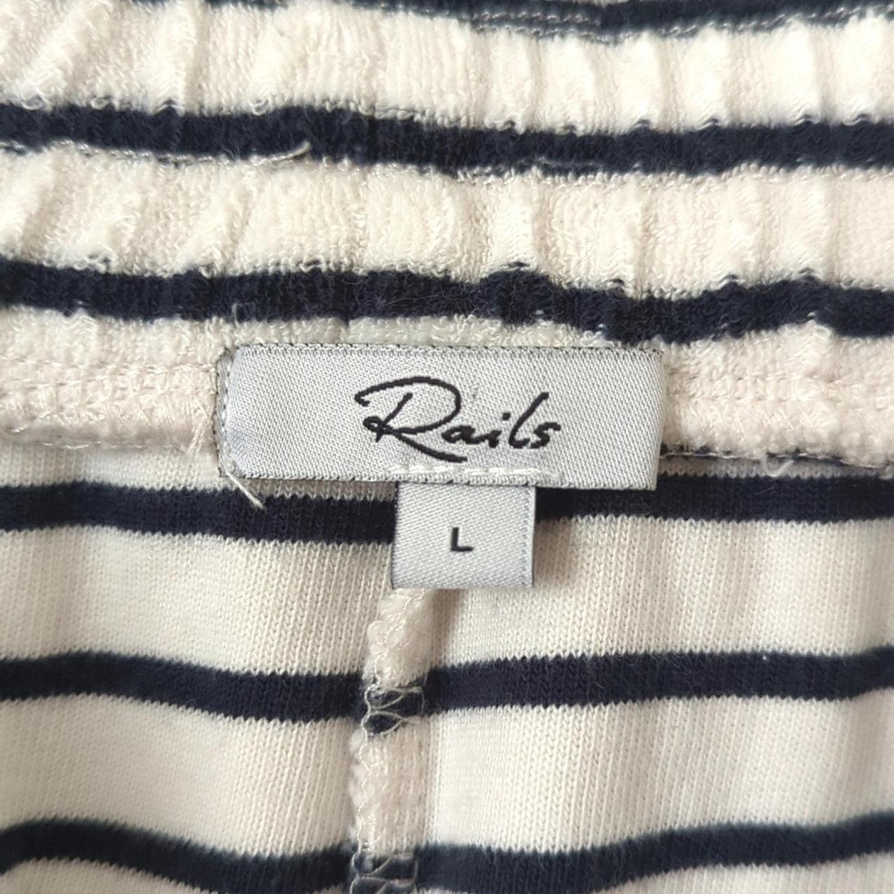 Rails Women's Shorts - Cream/Navy - L – Rails Ted… - image 4