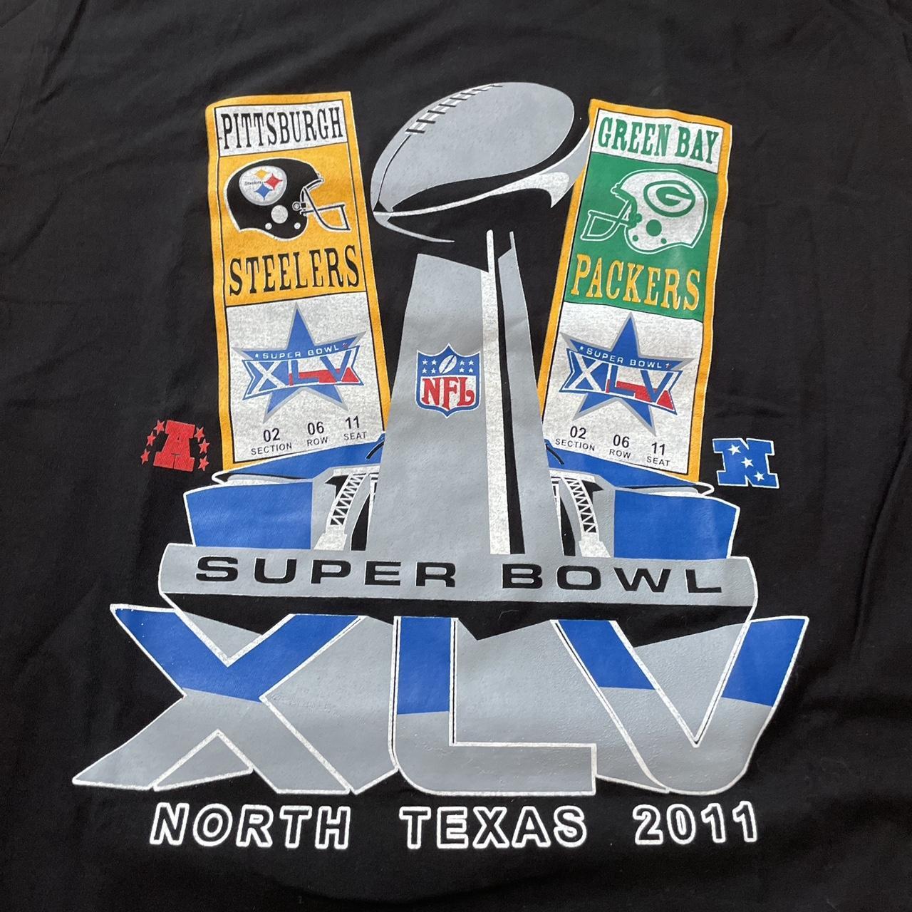 Super-bowl XLV Pittsburgh Steelers VS Green-bay - Depop