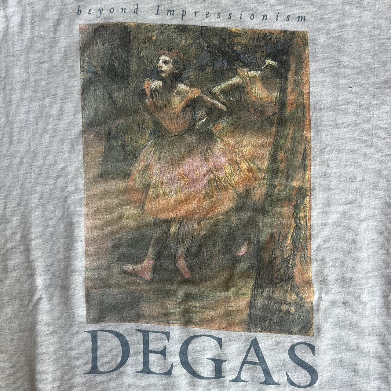 Vintage Edgar Degas Art Institute of Chicago Shirt....