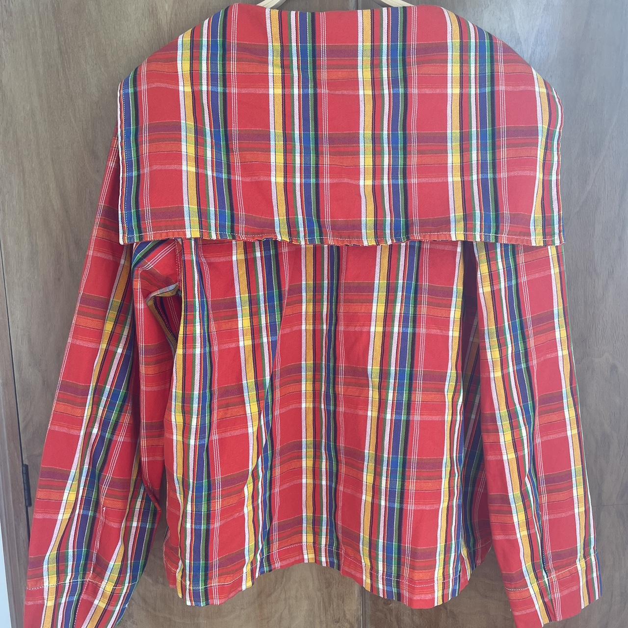 Big Bud Press NWOT Red Plaid Sailor Jacket retailer Size XS