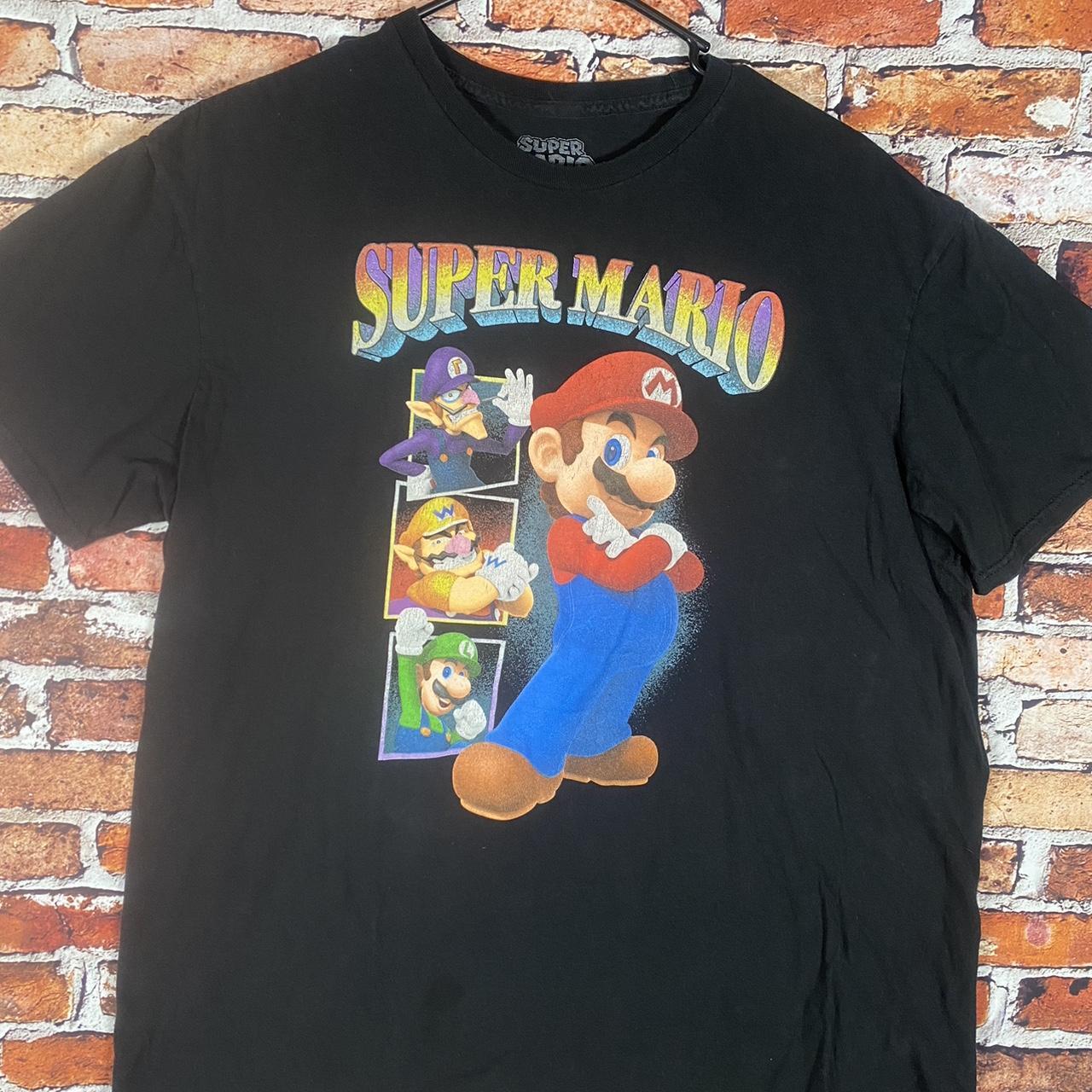 Super Mario Nintendo T-Shirt Luigi Wario Waluigi... - Depop