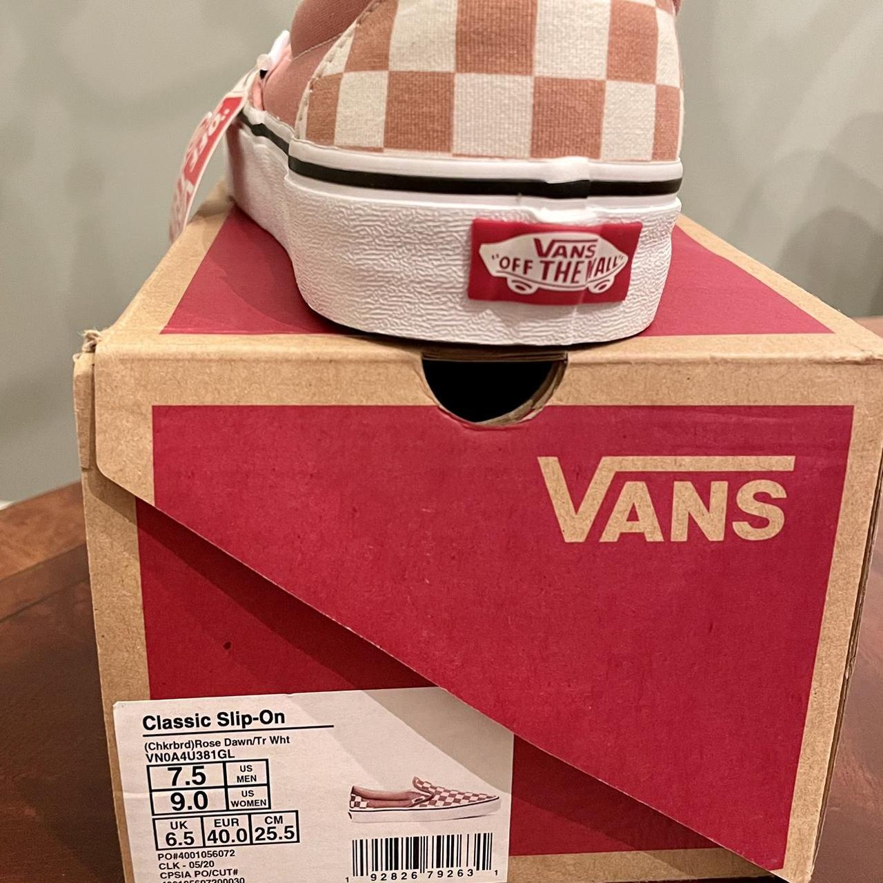 Pink Checkered Vans ~ ~ Custom pink checkered - Depop