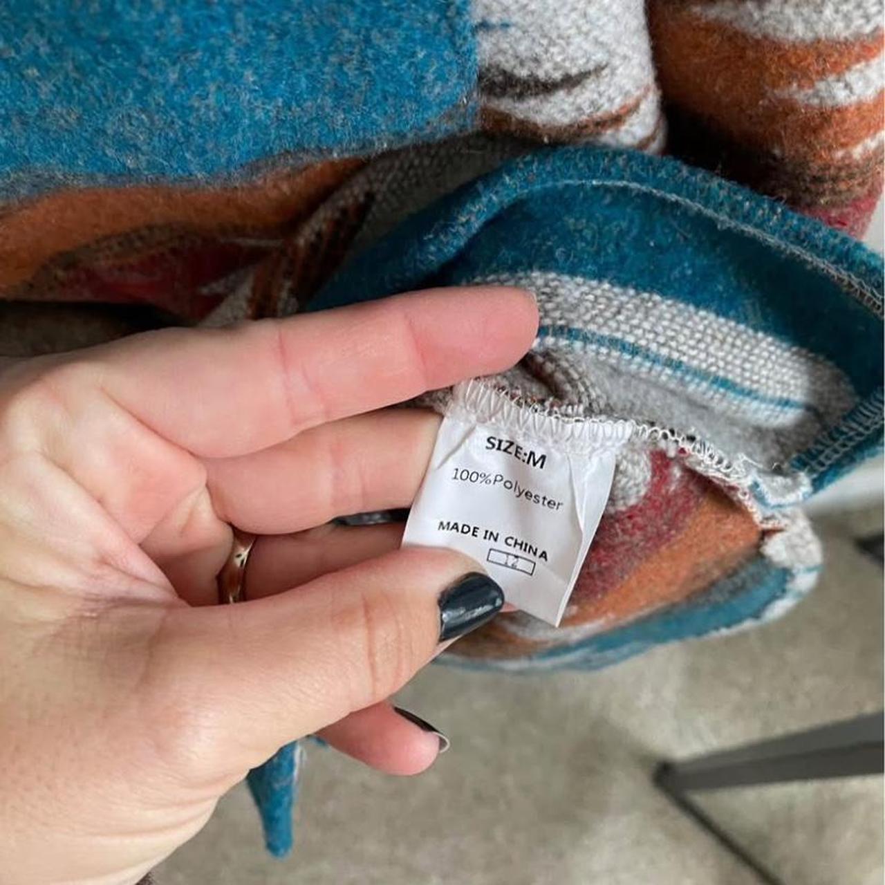 Women's Shacket Jacket - Multi - M – Multi-colour… - image 5