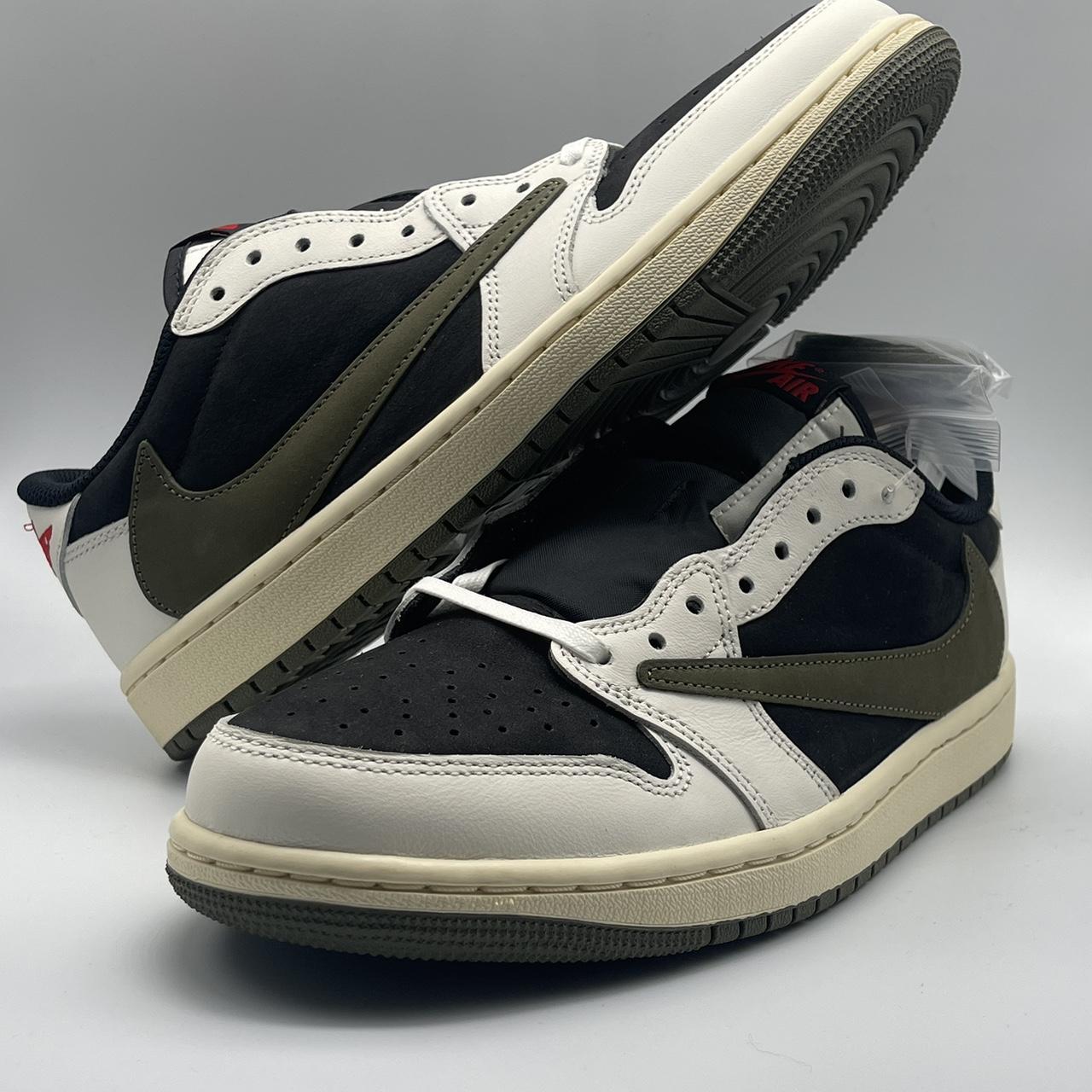 Jordan 1 low travis Scott olive 🫒 Taglia 41 us 8 Ds og - Depop