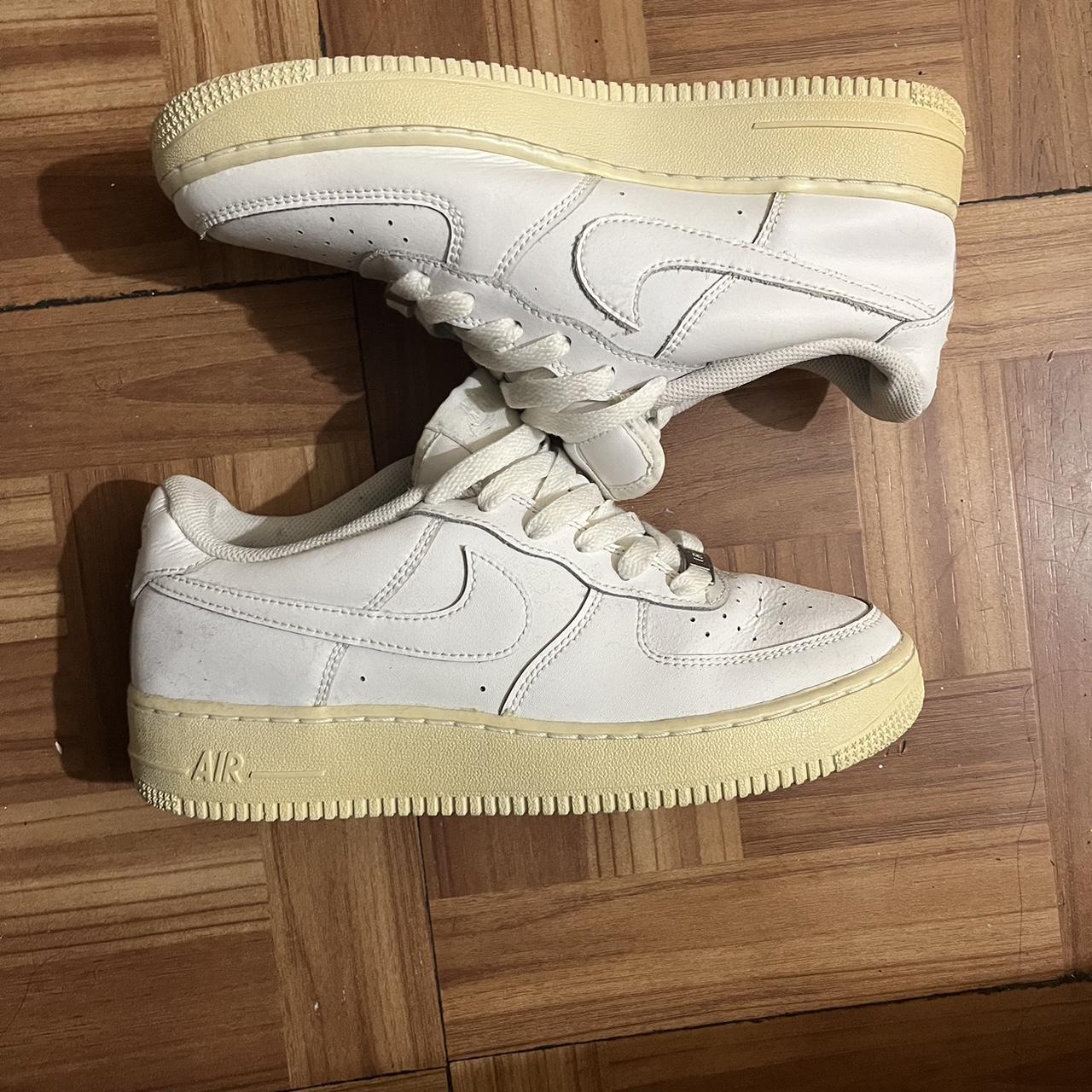 Cream air force on sale 1s