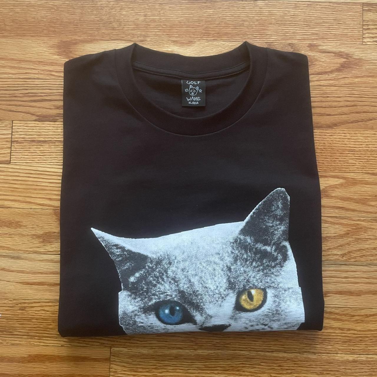 Golf wang cat shirt best sale