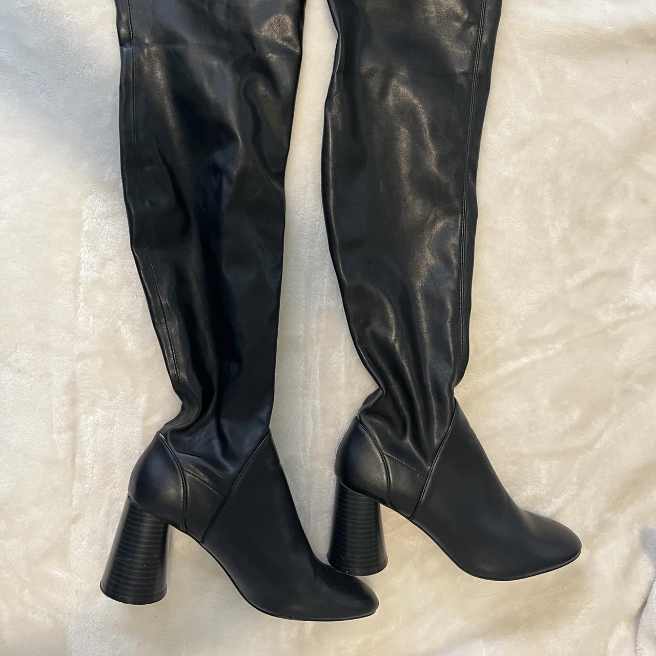zara boots leather