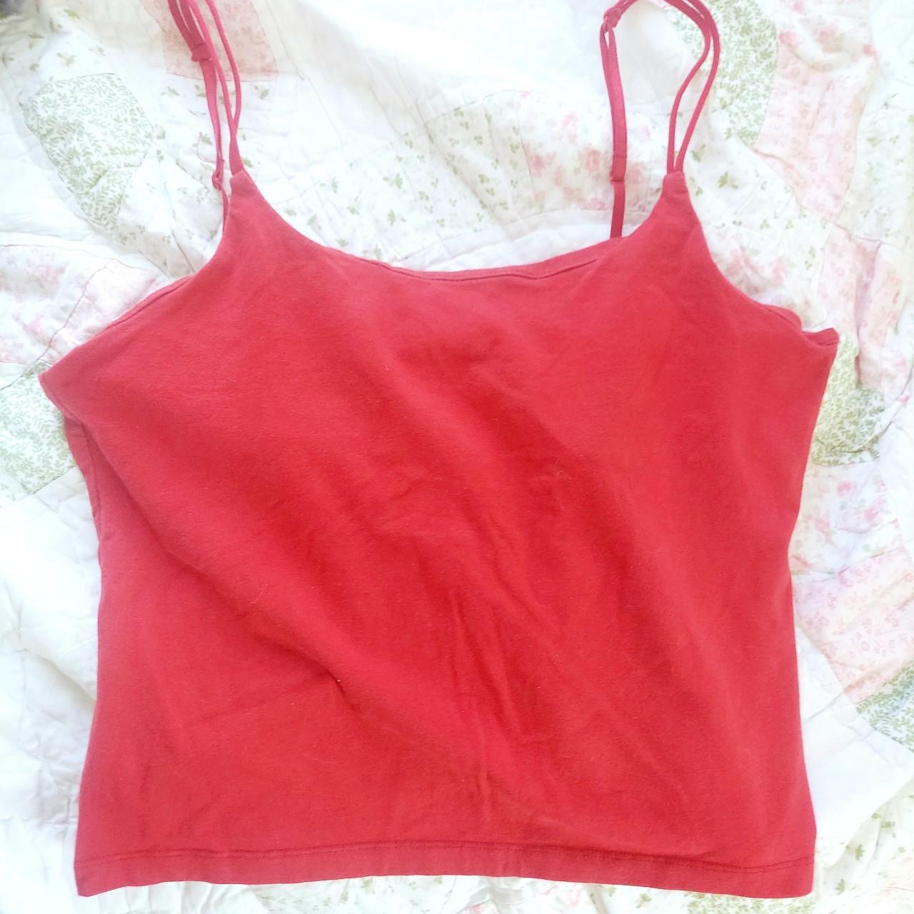 ʚ ᗢ. No boundaries red tank Cami! No of wear!!... - Depop