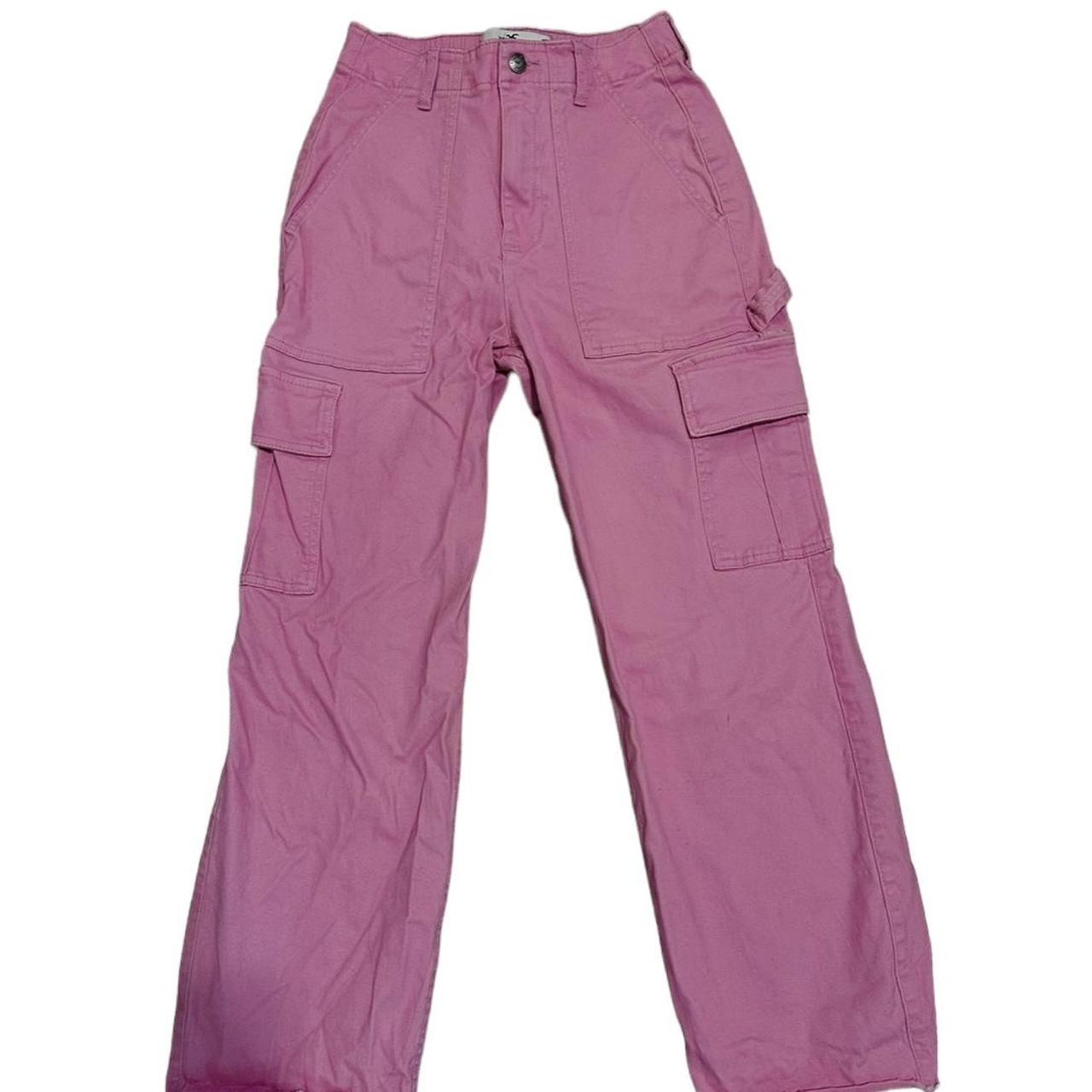 Pink Hollister Pant Hollister Pink Cargo Trousers Super Cute And
