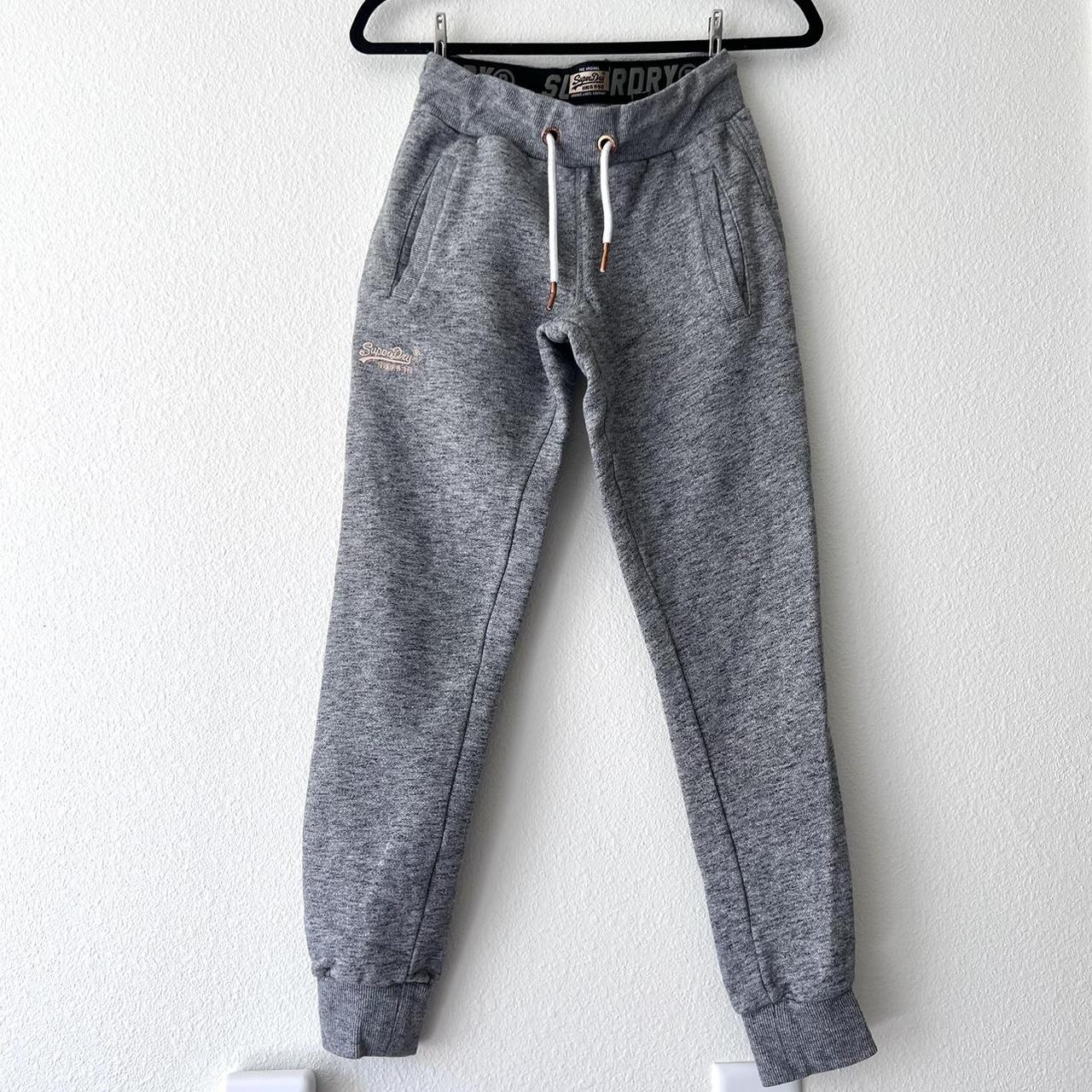 Superdry Women's Grey Joggers-tracksuits