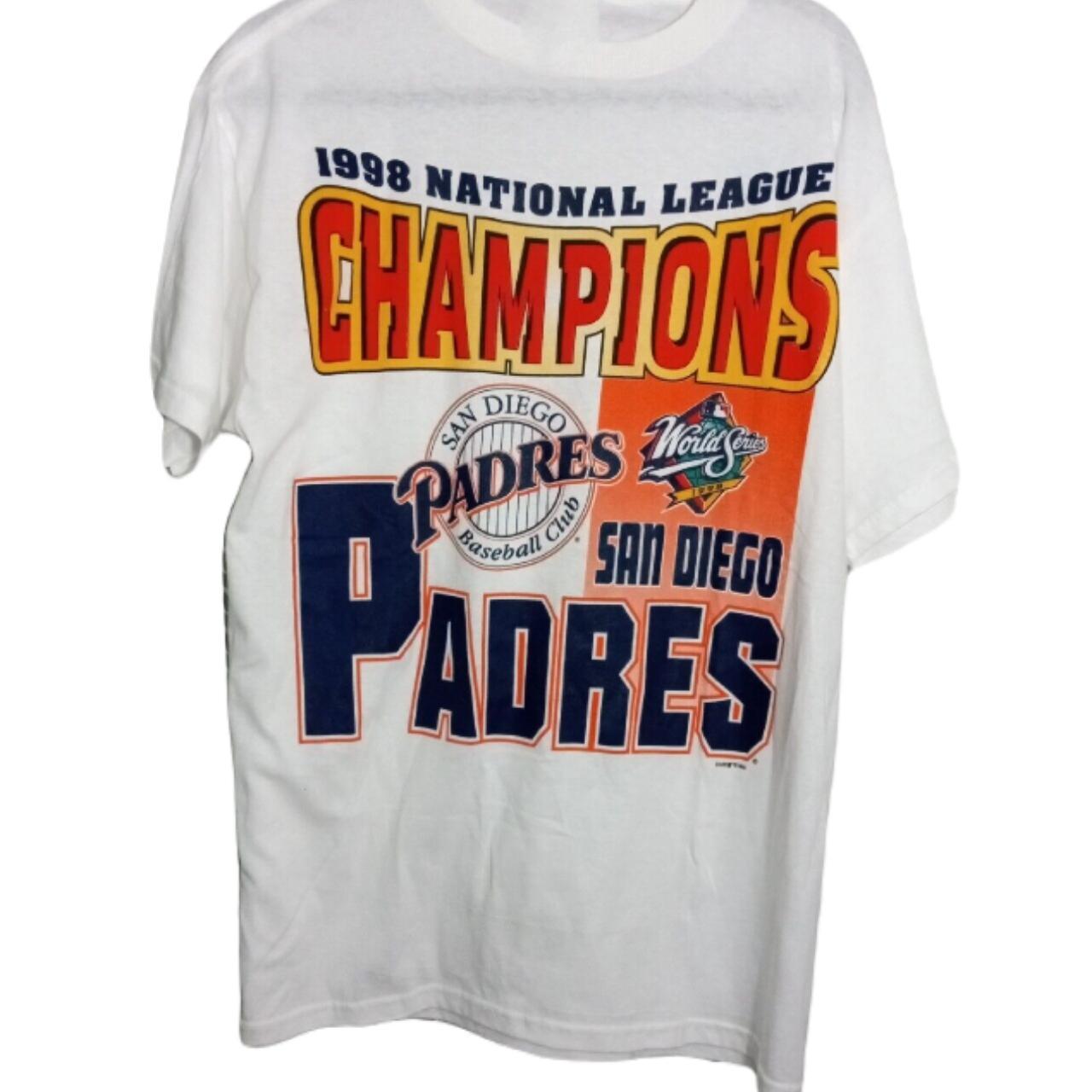 San Diego Padres World Series T-shirts 1998