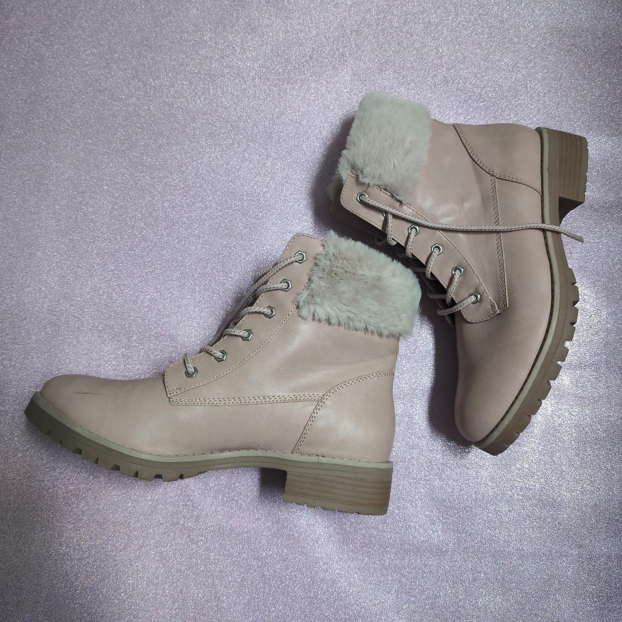 dusty pink boots